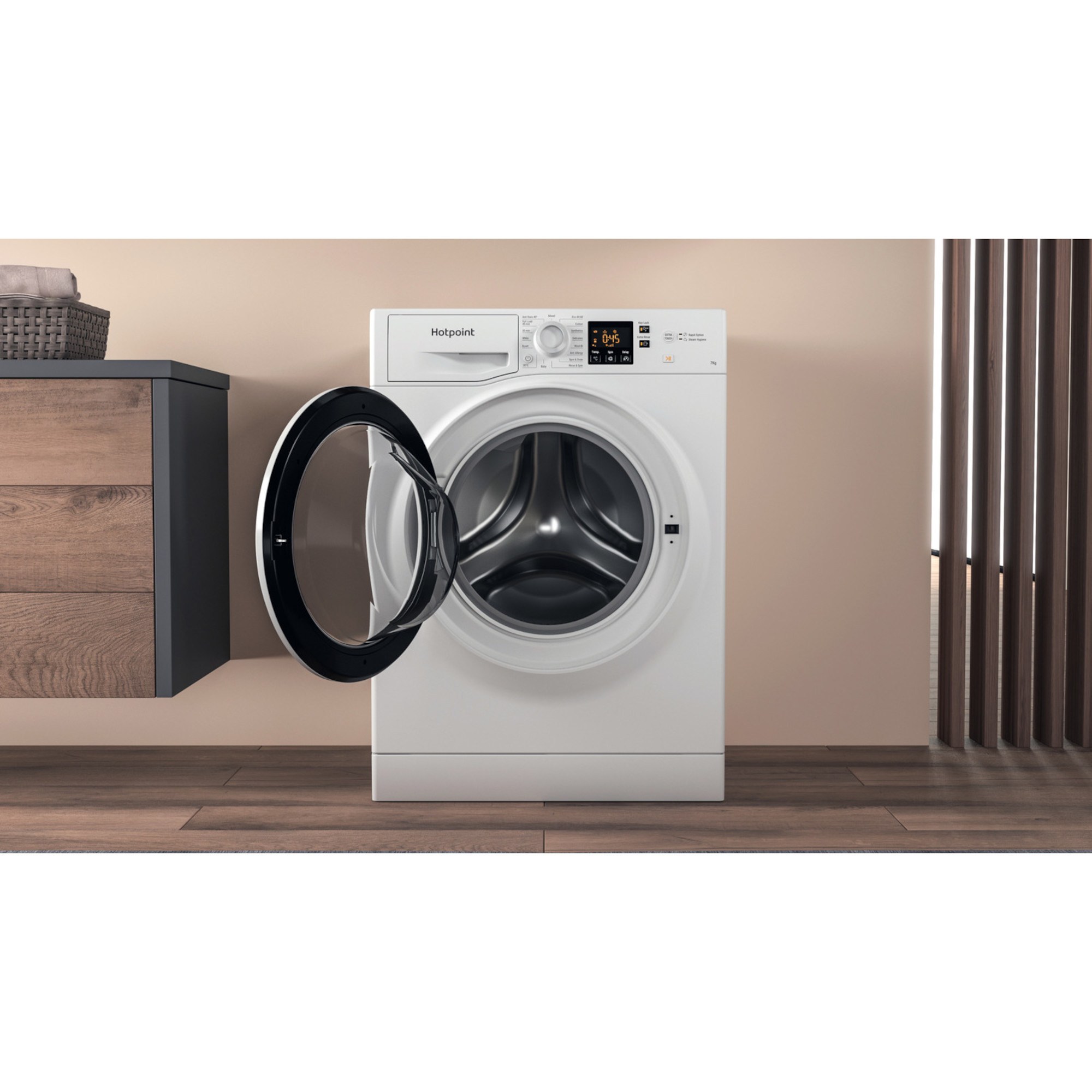 hotpoint nswf743uwukn 7kg 1400rpm washing machine Hotpoint NSWF743UWUKN 7kg 1400rpm Washing Machine
