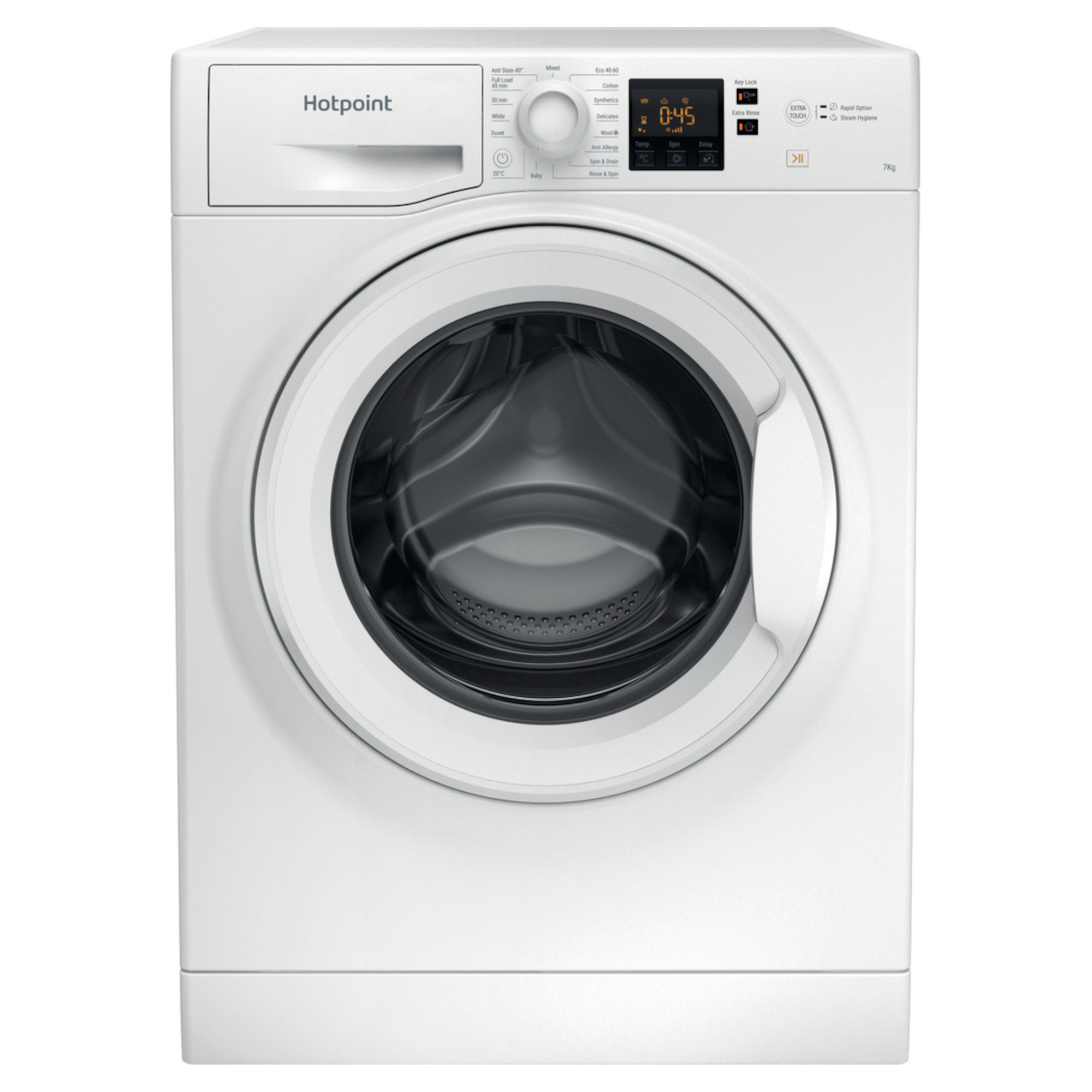 hotpoint nswf743uwukn 7kg 1400rpm washing machine Hotpoint NSWF743UWUKN 7kg 1400rpm Washing Machine
