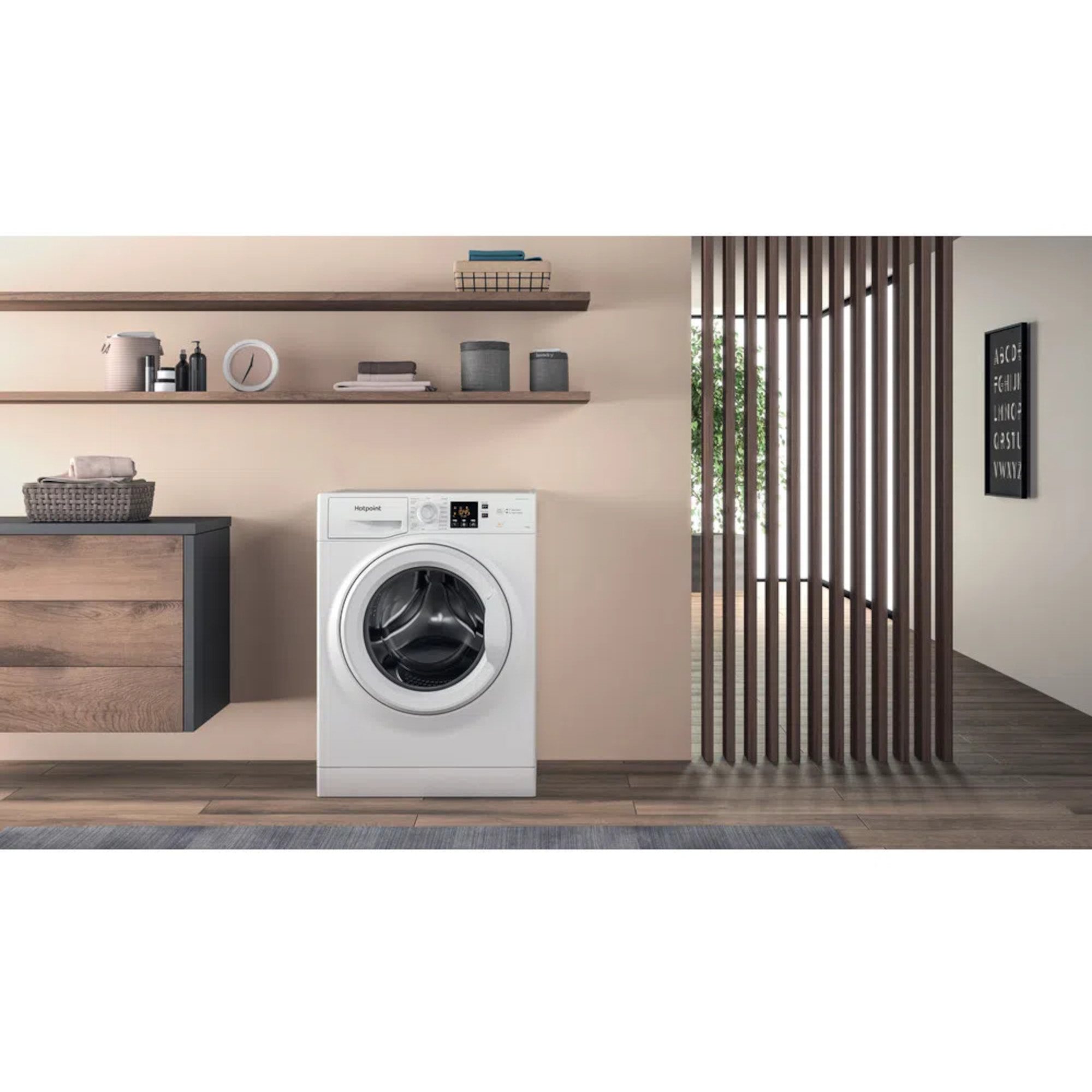 hotpoint nswm 1045c w uk n 10kg 1400rpm washing machine white Hotpoint NSWM 1045C W UK N 10kg 1400rpm Washing Machine - White