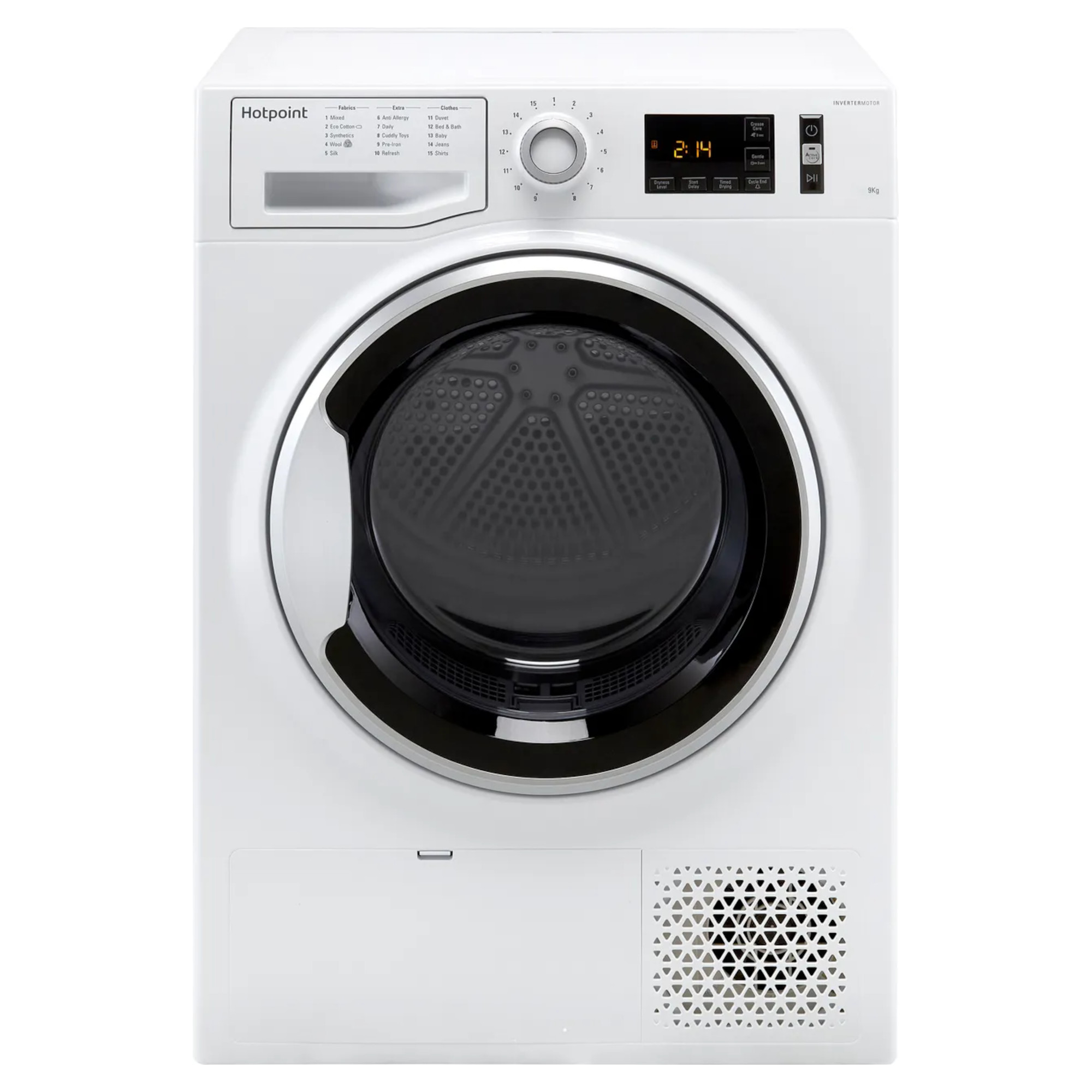 hotpoint ntm1192skuk 9kg heat pump tumble dryer Hotpoint NTM1192SKUK 9kg Heat Pump Tumble Dryer