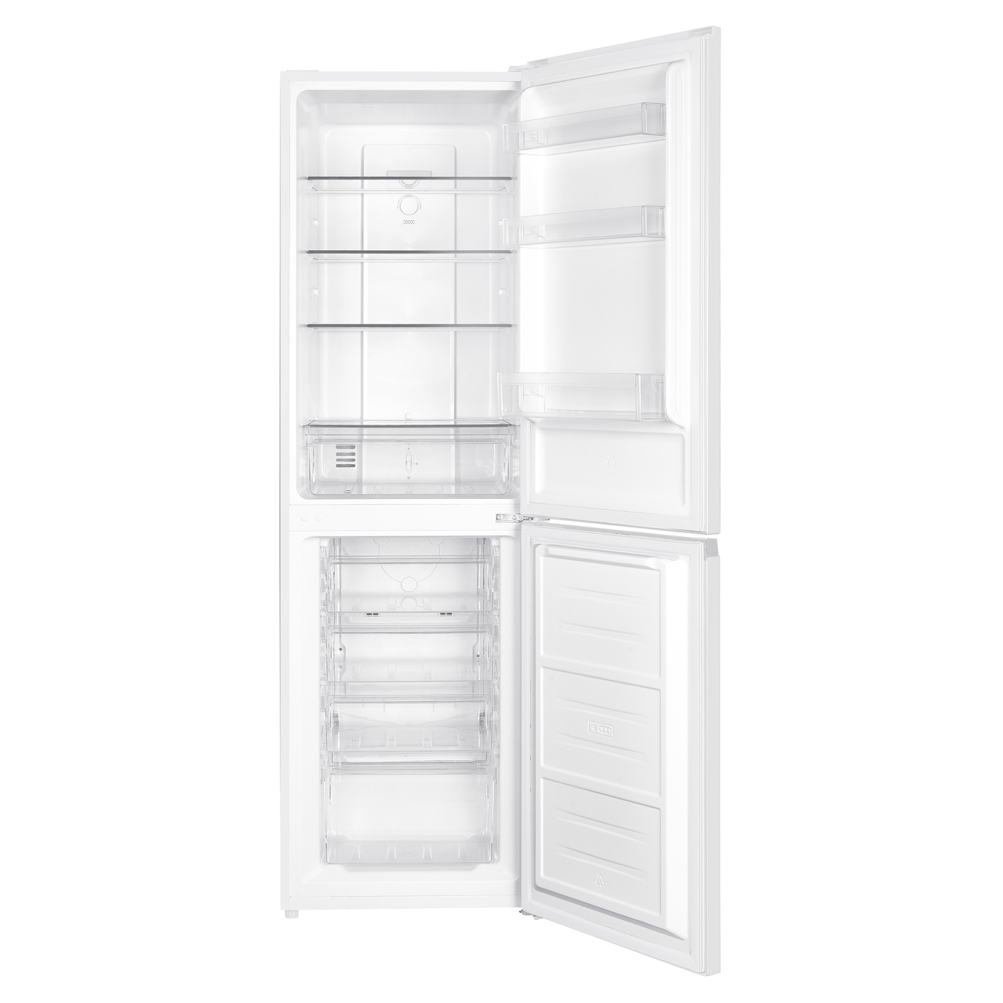 iceking ik5050ff frost free 545mm fridge freezer white Iceking IK5050FF Frost Free 545mm Fridge Freezer - White