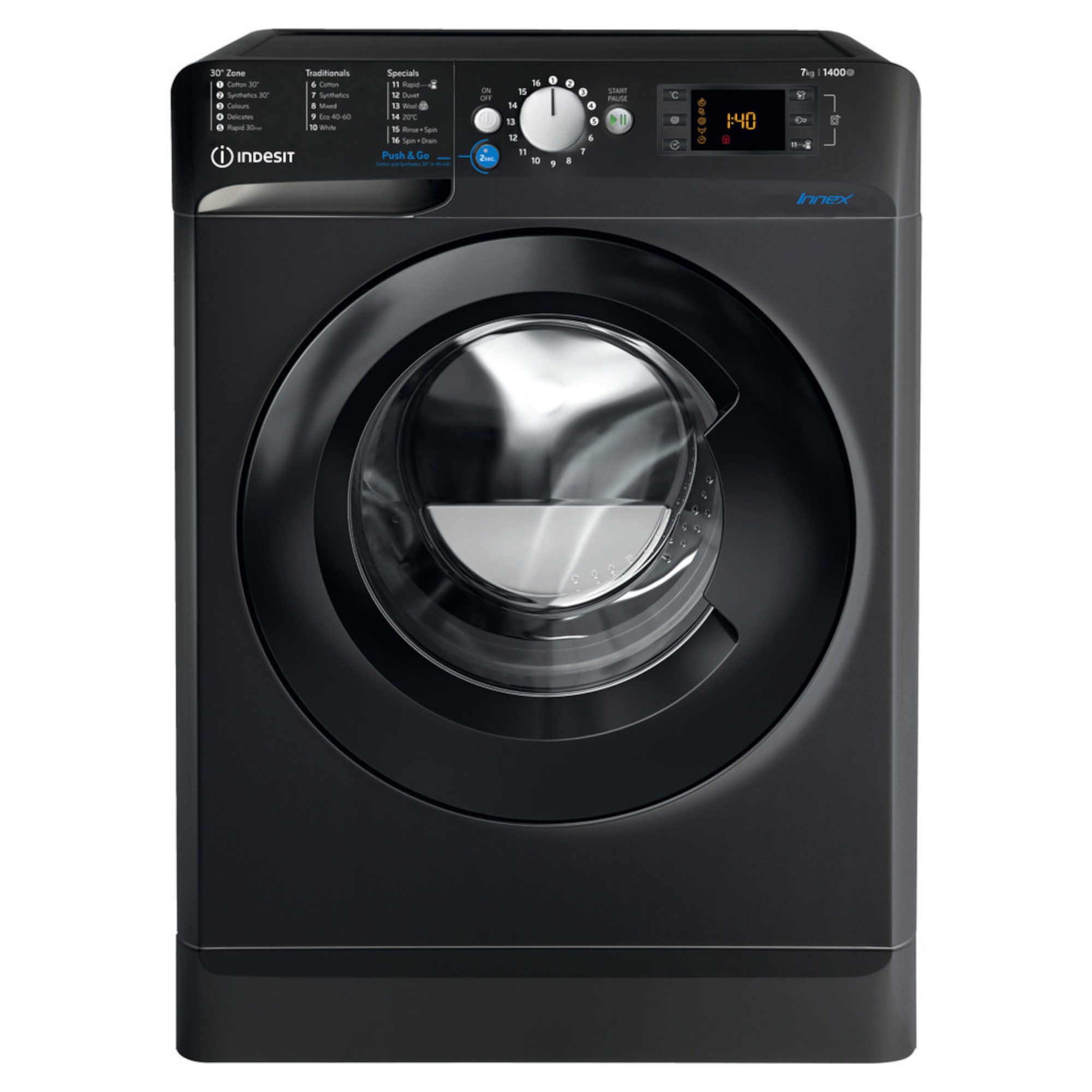 indesit bwe71452kuk 7kg 1400rpm washing machine Indesit BWE71452KUK 7KG 1400rpm Washing Machine