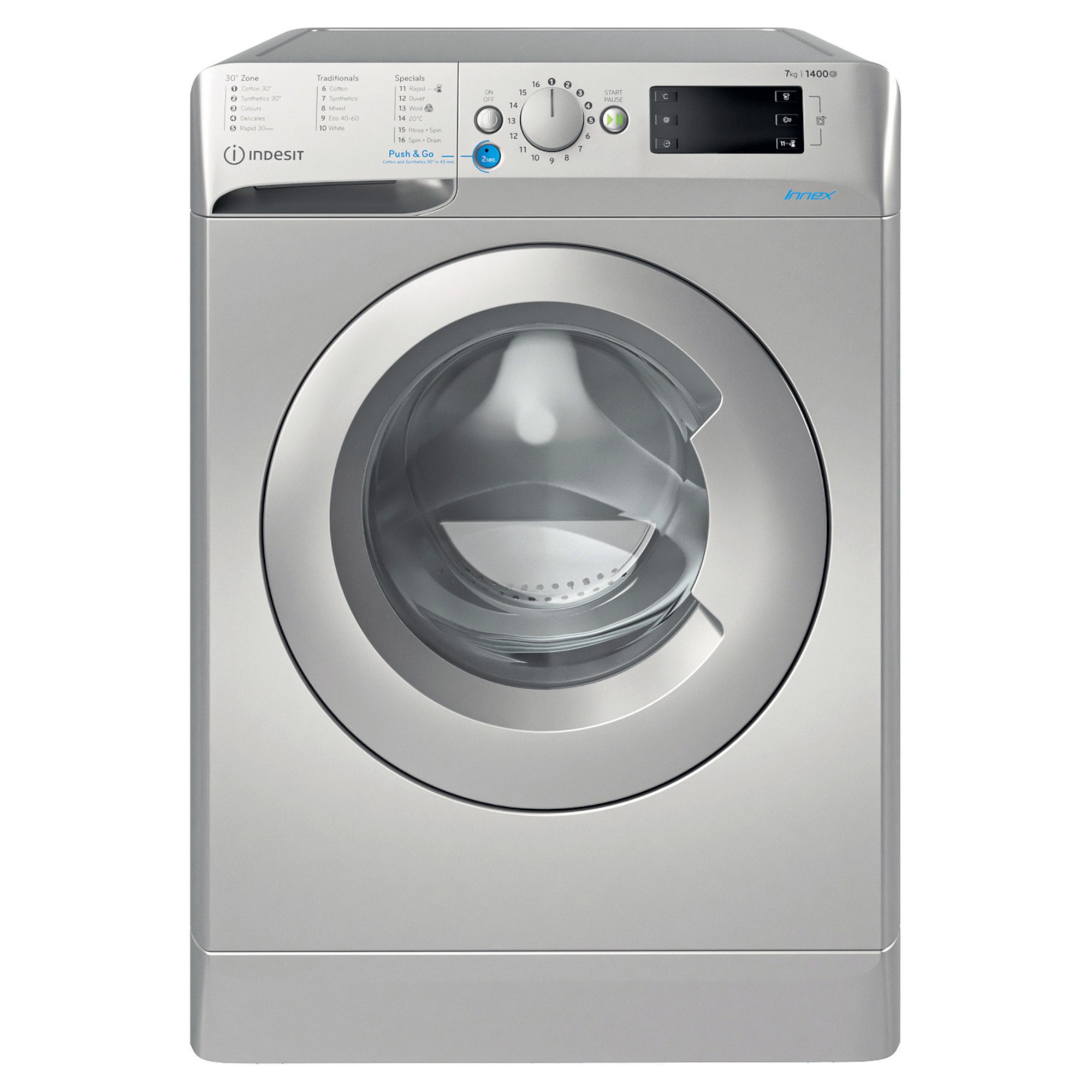 indesit bwe71452suk 7kg 1400rpm washing machine Indesit BWE71452SUK 7KG 1400rpm Washing Machine