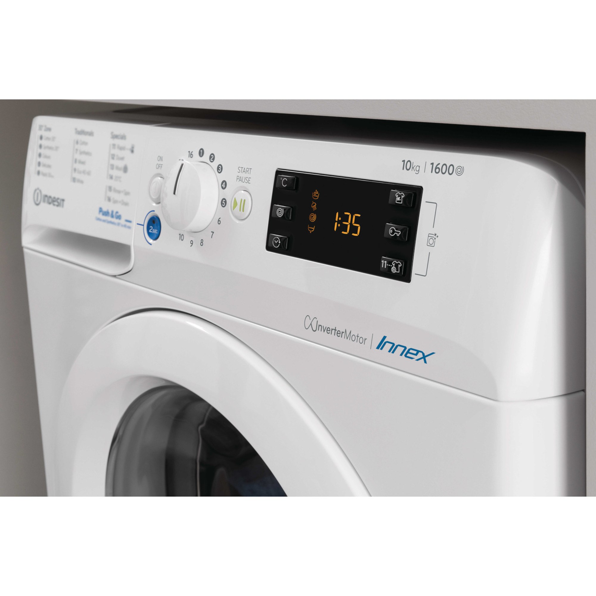 indesit bwe71452wukn 7kg 1400rpm washing machine Indesit BWE71452WUKN 7KG 1400rpm Washing Machine