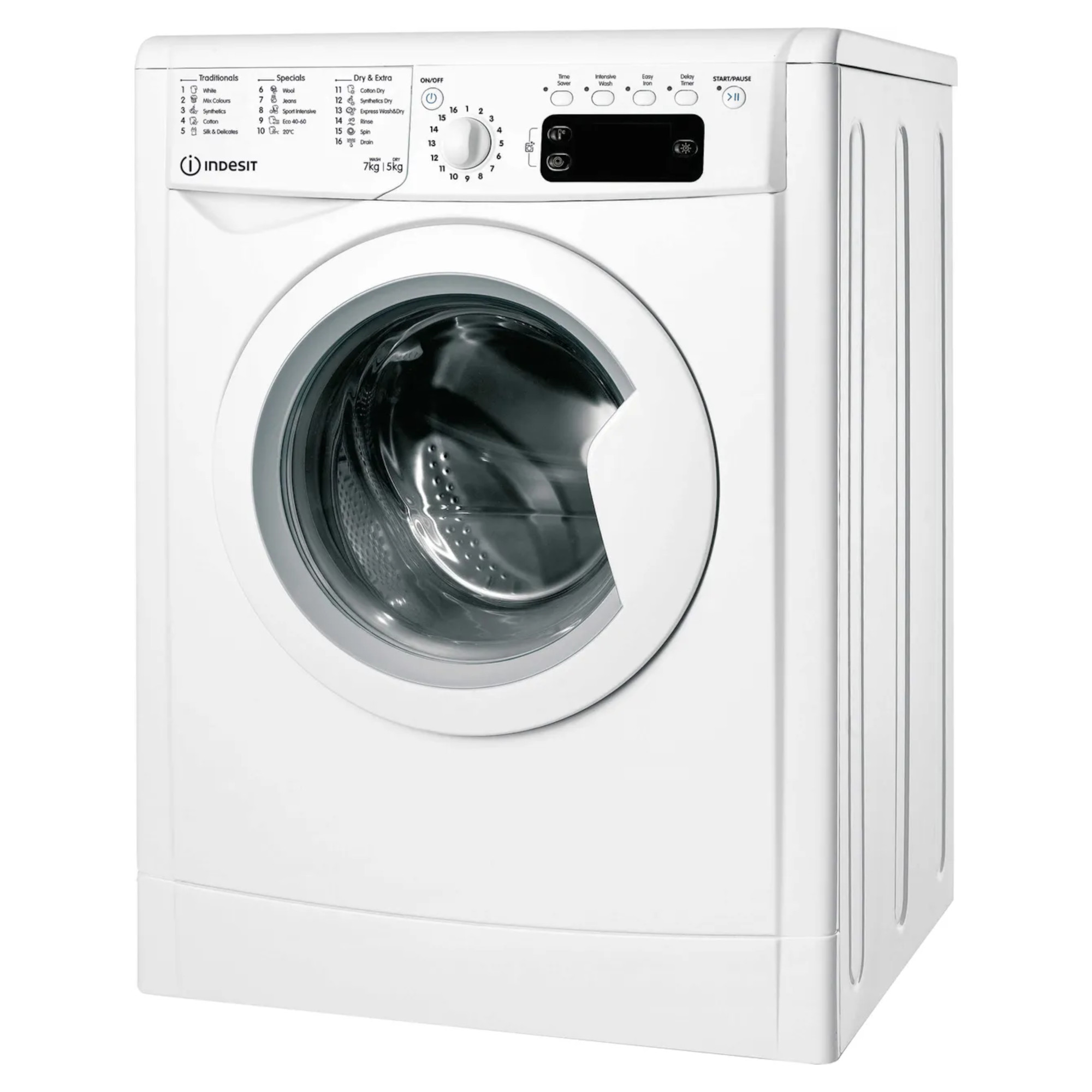 indesit iwdd75145ukn 7kg wash 5kg dry 1400rpm washer dryer Indesit IWDD75145UKN 7kg Wash 5kg Dry 1400rpm Washer Dryer