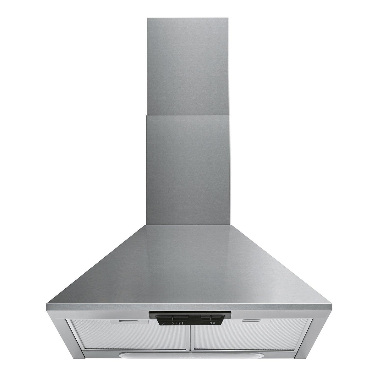 indesit uhpm63fcsx 600mm chimney cooker hood stainless steel Indesit UHPM63FCSX 600mm Chimney Cooker Hood - Stainless Steel
