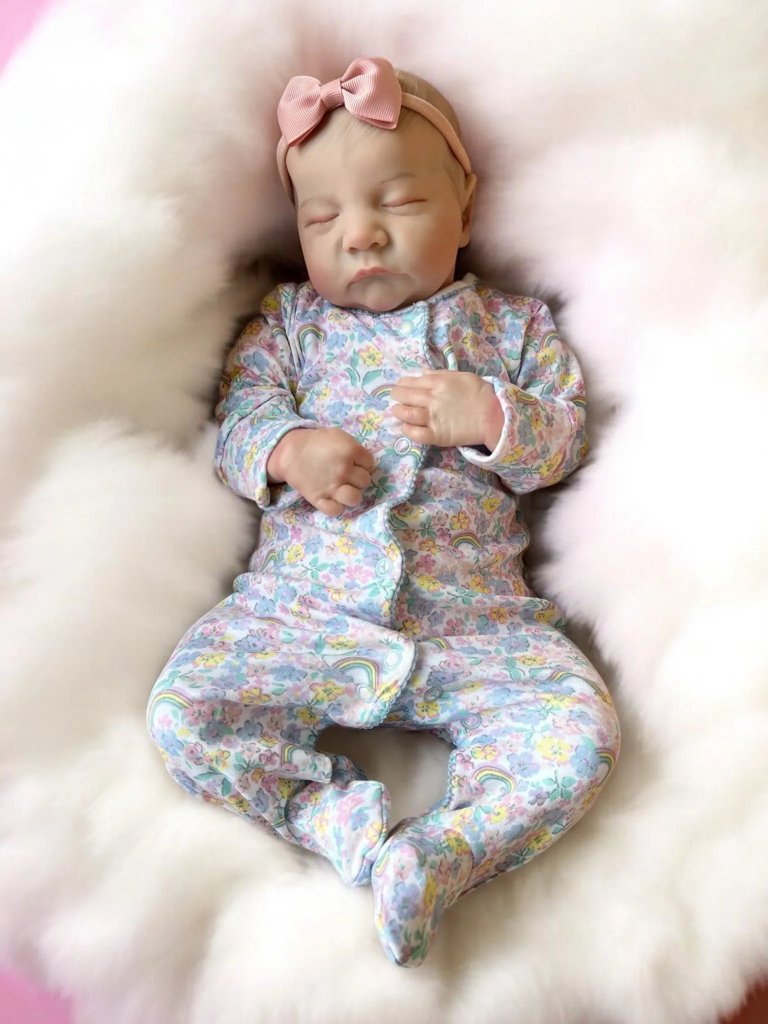 lacey – sleeping baby girl reborn doll Lacey – Sleeping Baby Girl Reborn Doll