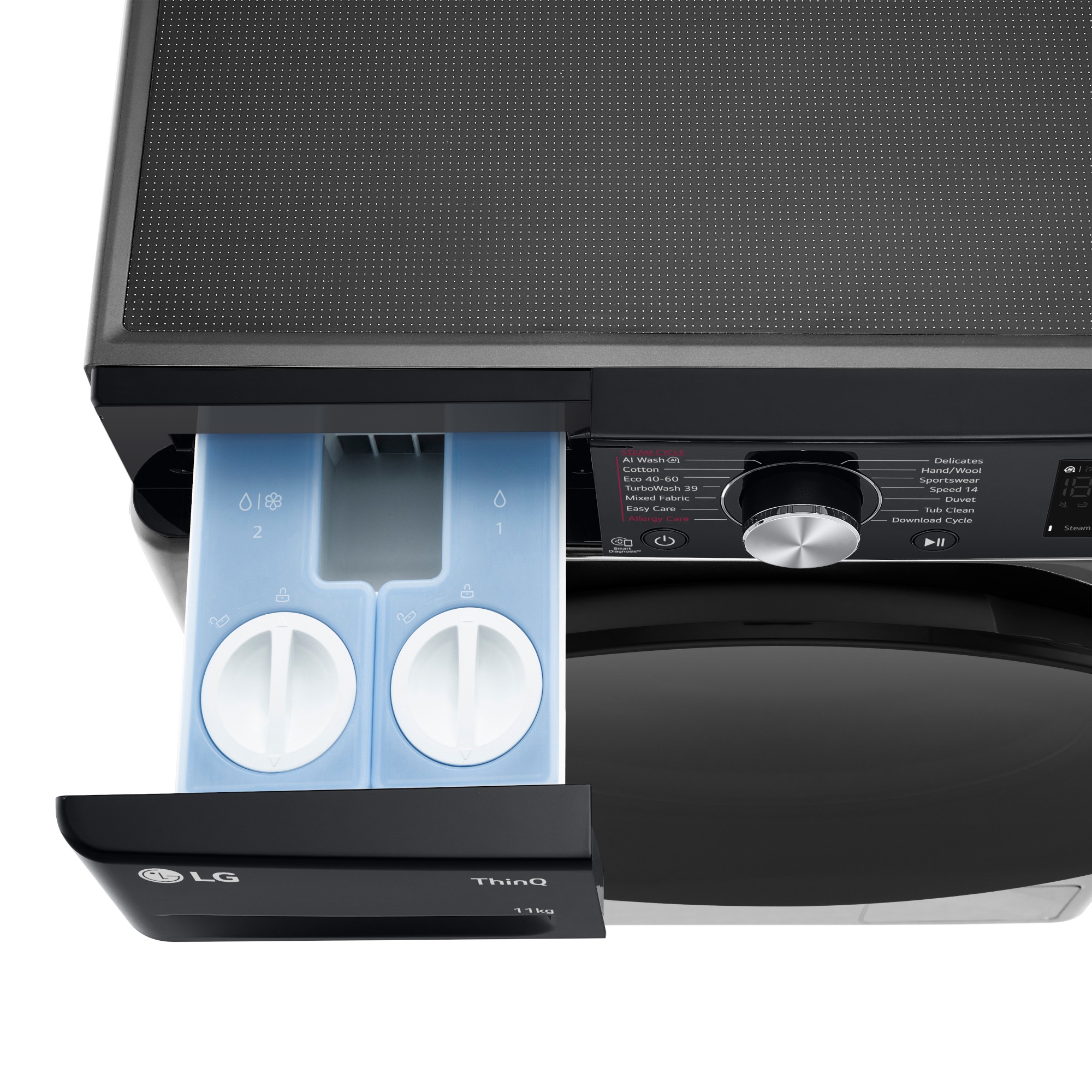 lg f4y711bbta1 11kg autodosing smart washing machine black LG F4Y711BBTA1 11kg Autodosing Smart Washing Machine - Black