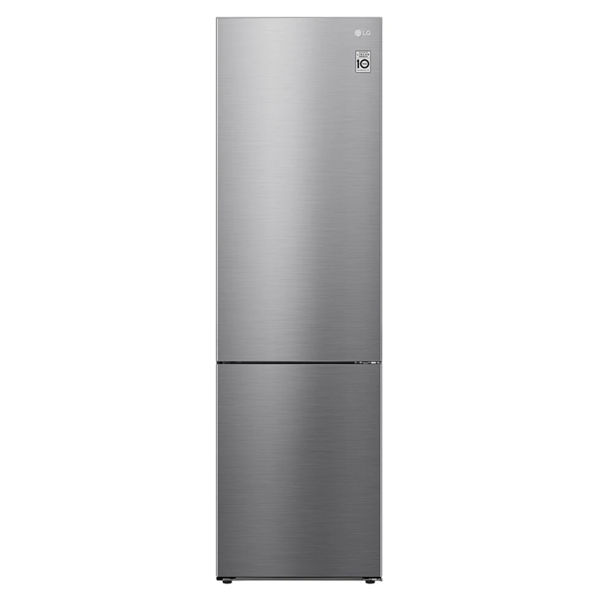 lg gbb62pzgcc frost free fridge freezer shiny steel LG GBB62PZGCC Frost-Free Fridge Freezer - Shiny Steel