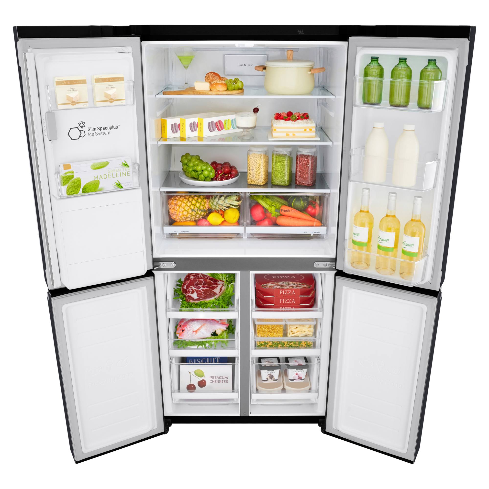 lg gml844mc7e american style side by side smart fridge freezer LG GML844MC7E American Style Side-By-Side Smart Fridge Freezer
