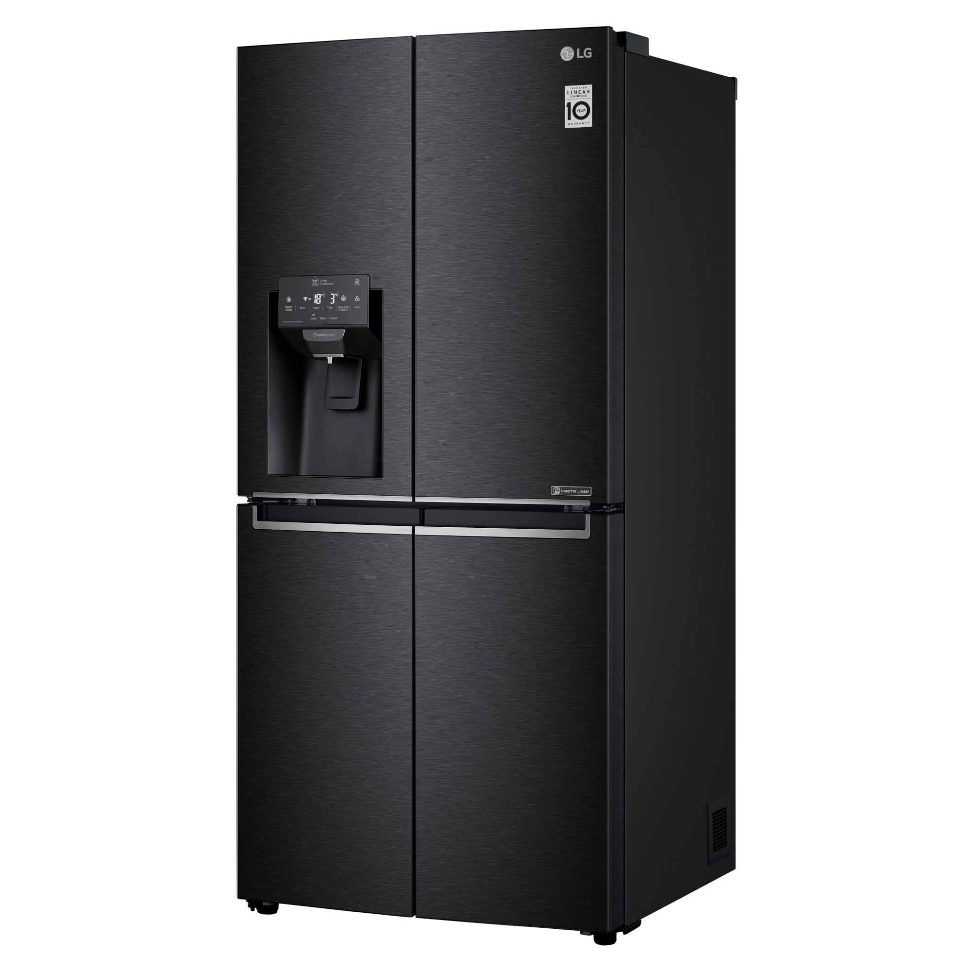 lg gml844mc7e american style side by side smart fridge freezer LG GML844MC7E American Style Side-By-Side Smart Fridge Freezer