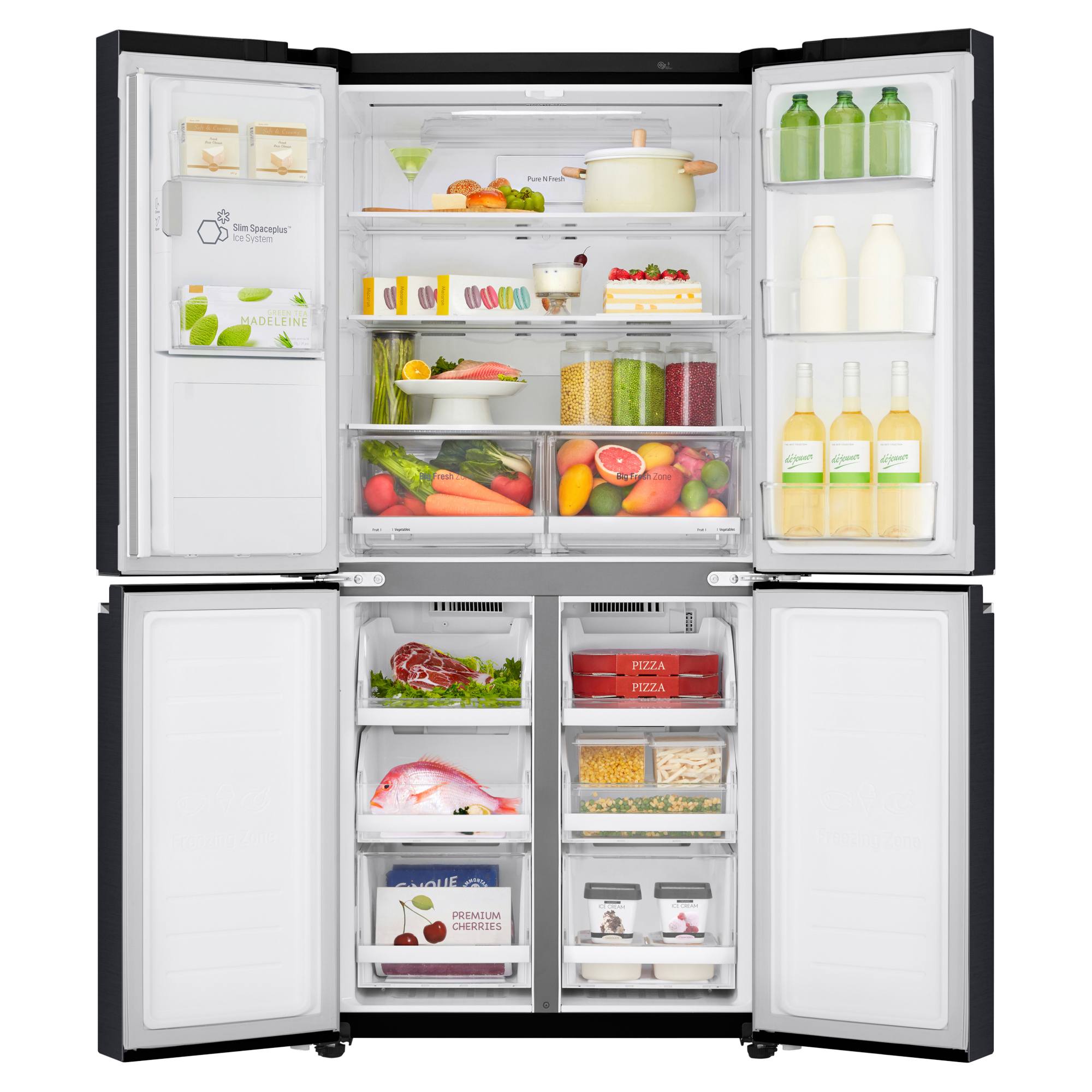 lg gml844mc7e american style side by side smart fridge freezer LG GML844MC7E American Style Side-By-Side Smart Fridge Freezer