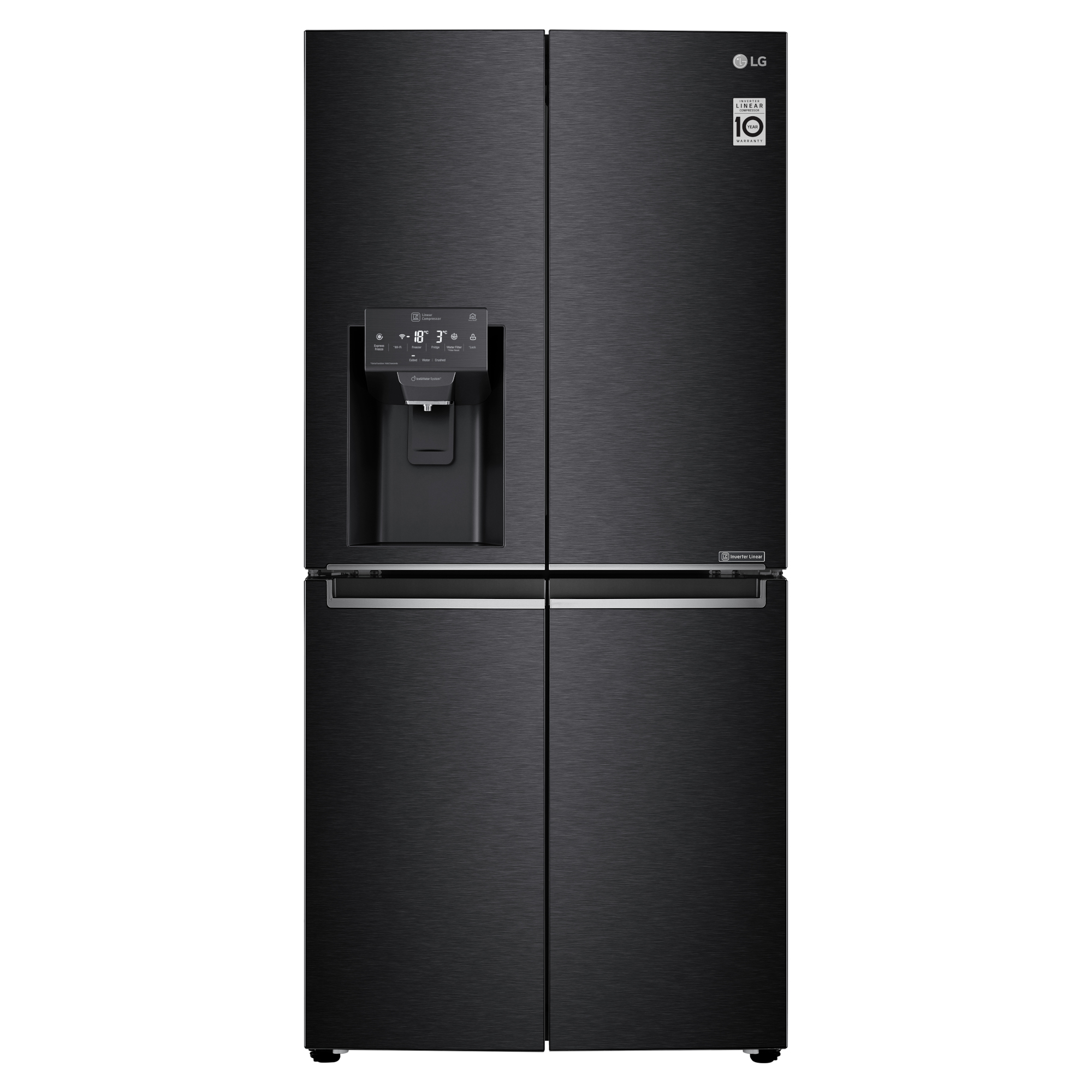 lg gml844mc7e american style side by side smart fridge freezer LG GML844MC7E American Style Side-By-Side Smart Fridge Freezer