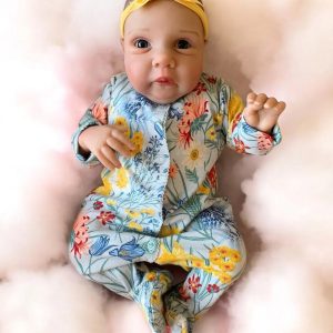 Margot – Open Eyed Reborn Baby Doll | Realistic Newborn Girl – Crafted with Care in the UK