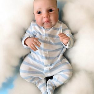 Marley – Open Eyed Reborn Baby Doll | Realistic Newborn Boy – Crafted with Care in the UK