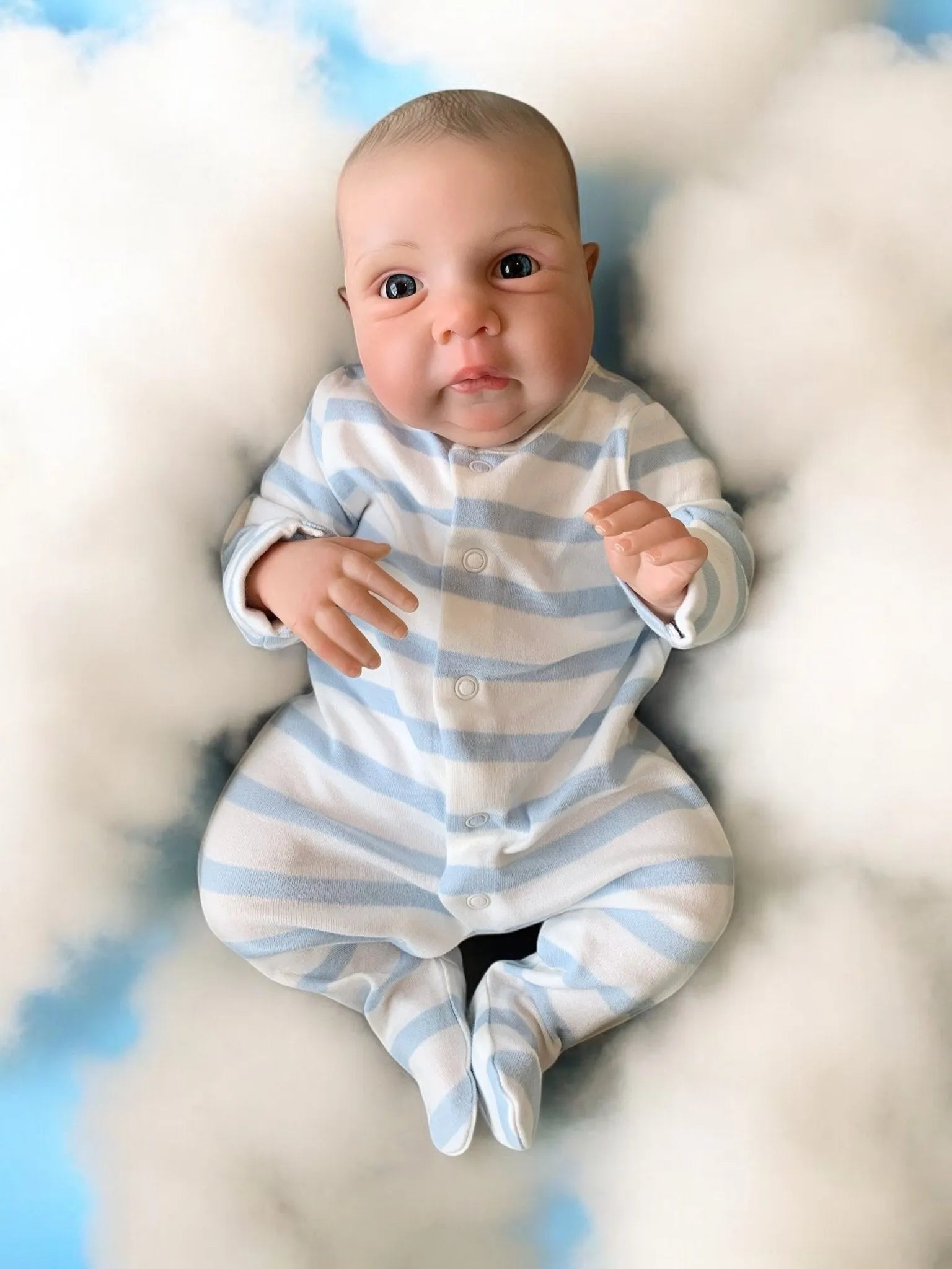 marley – open eyed reborn baby doll | realistic newborn boy – crafted with care in the uk Marley – Open Eyed Reborn Baby Doll | Realistic Newborn Boy – Crafted with Care in the UK