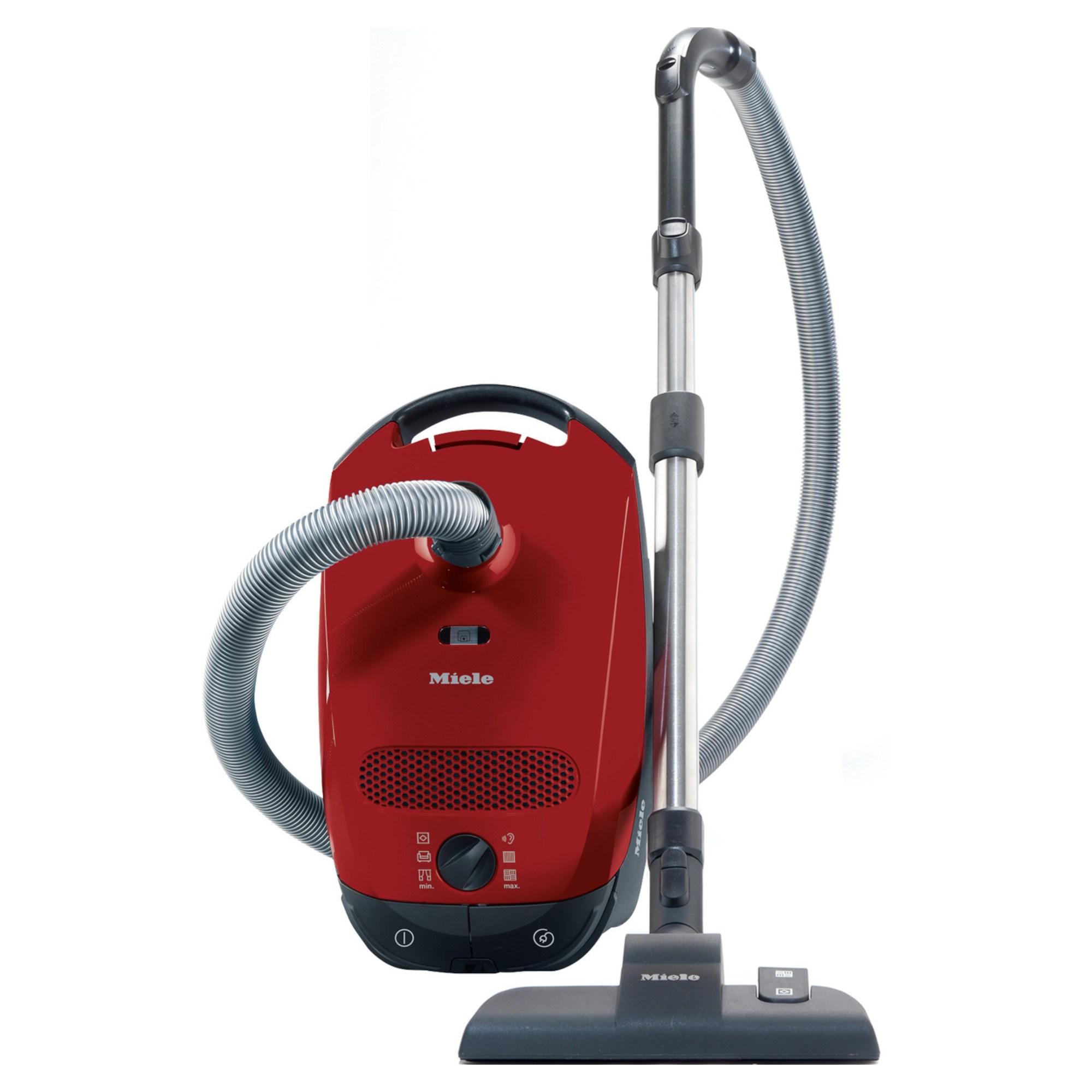 miele classic c1 cylinder vacuum cleaner mango red Miele Classic C1 Cylinder Vacuum Cleaner - Mango Red