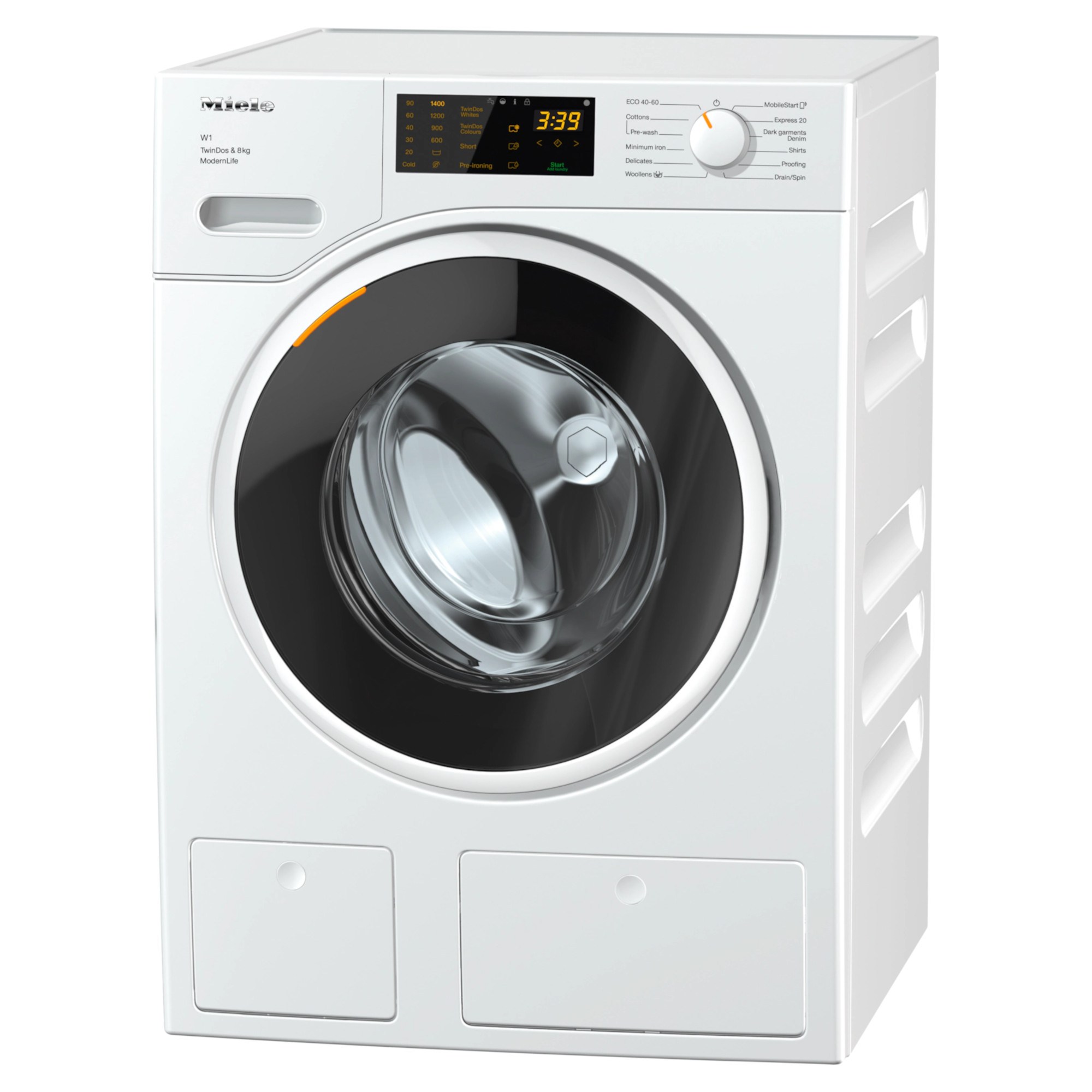 miele w1 wwd 660 8kg 1400rpm smart twindos washing machine Miele W1 WWD 660 8kg 1400rpm Smart TwinDos Washing Machine