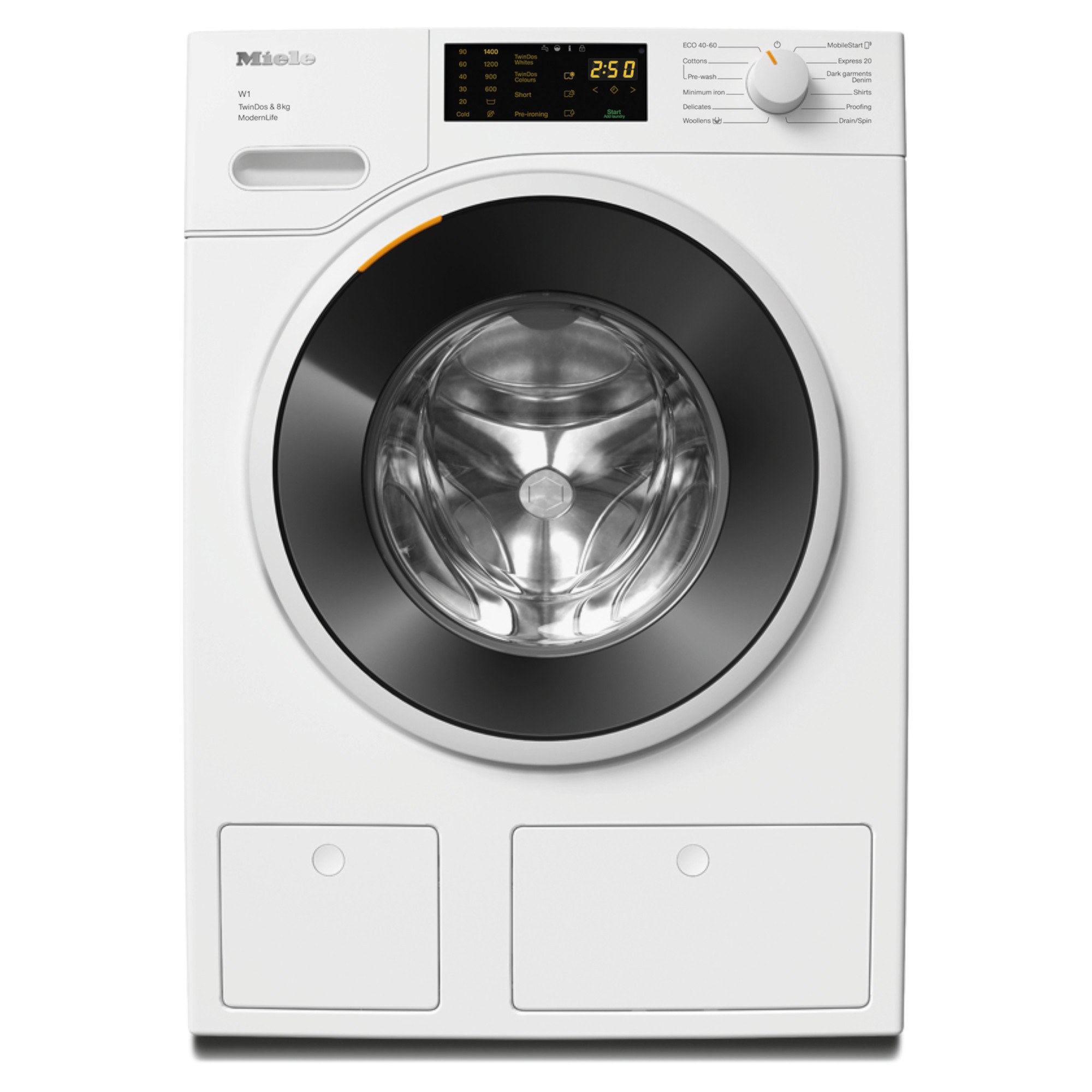 miele w1 wwd 660 8kg 1400rpm smart twindos washing machine Miele W1 WWD 660 8kg 1400rpm Smart TwinDos Washing Machine