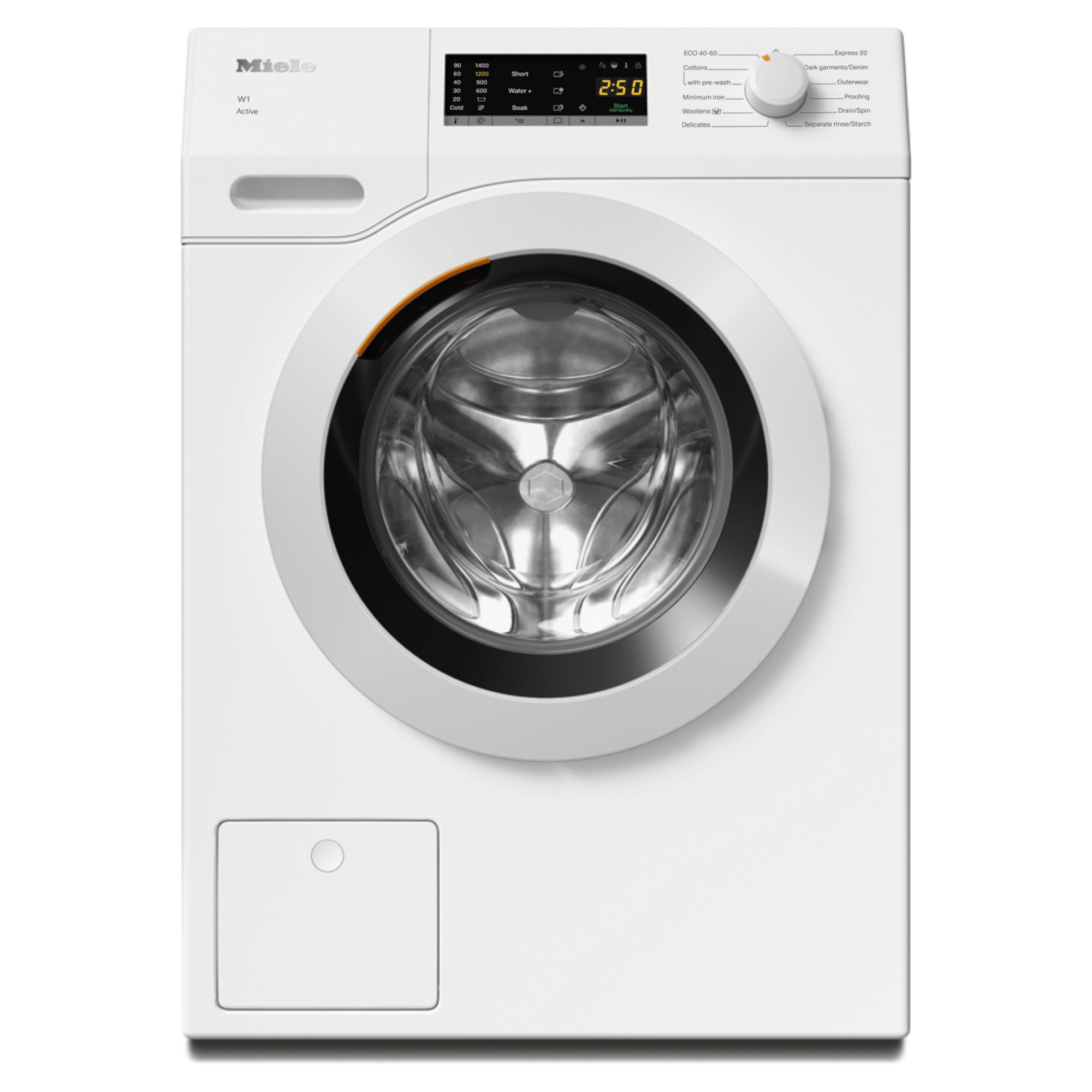 miele wca030 freestanding 7kg washing machine white Miele WCA030 Freestanding 7kg Washing Machine White