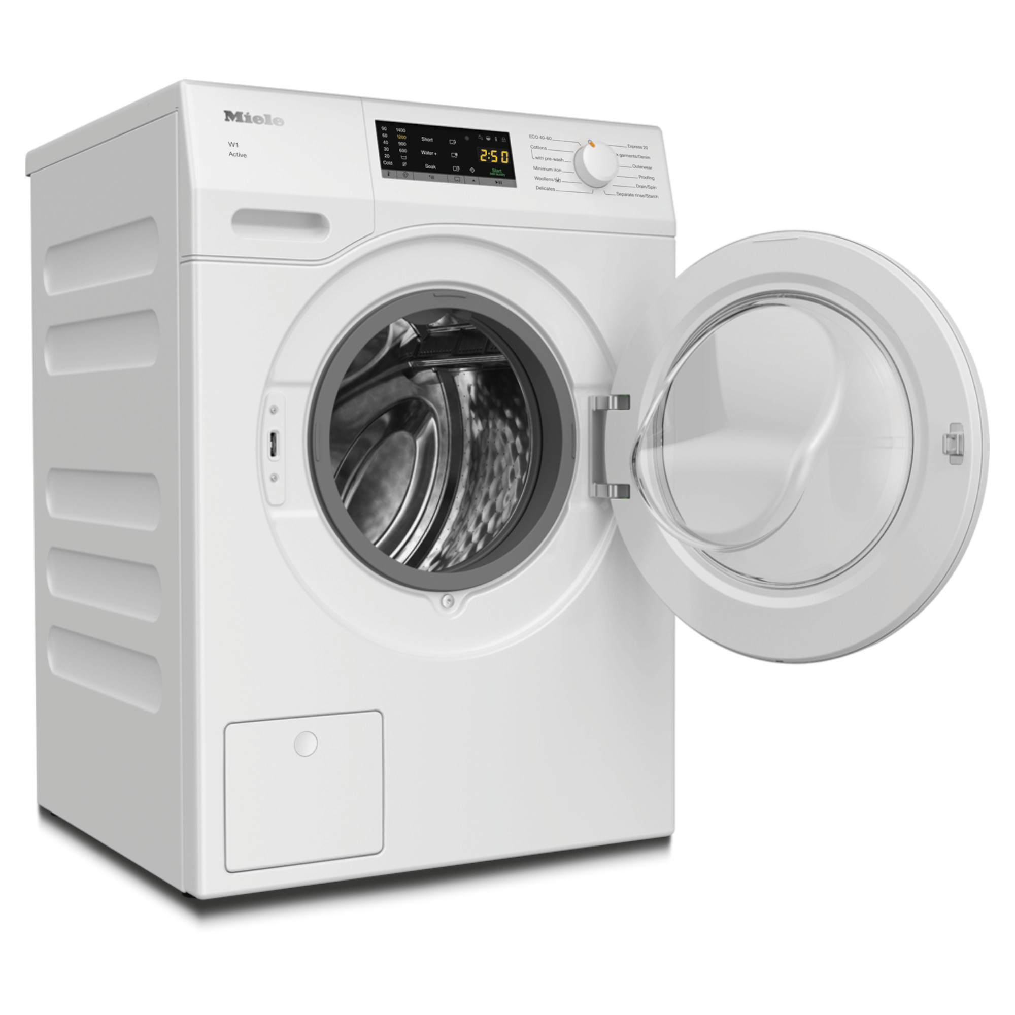 miele wca030 freestanding 7kg washing machine white Miele WCA030 Freestanding 7kg Washing Machine White