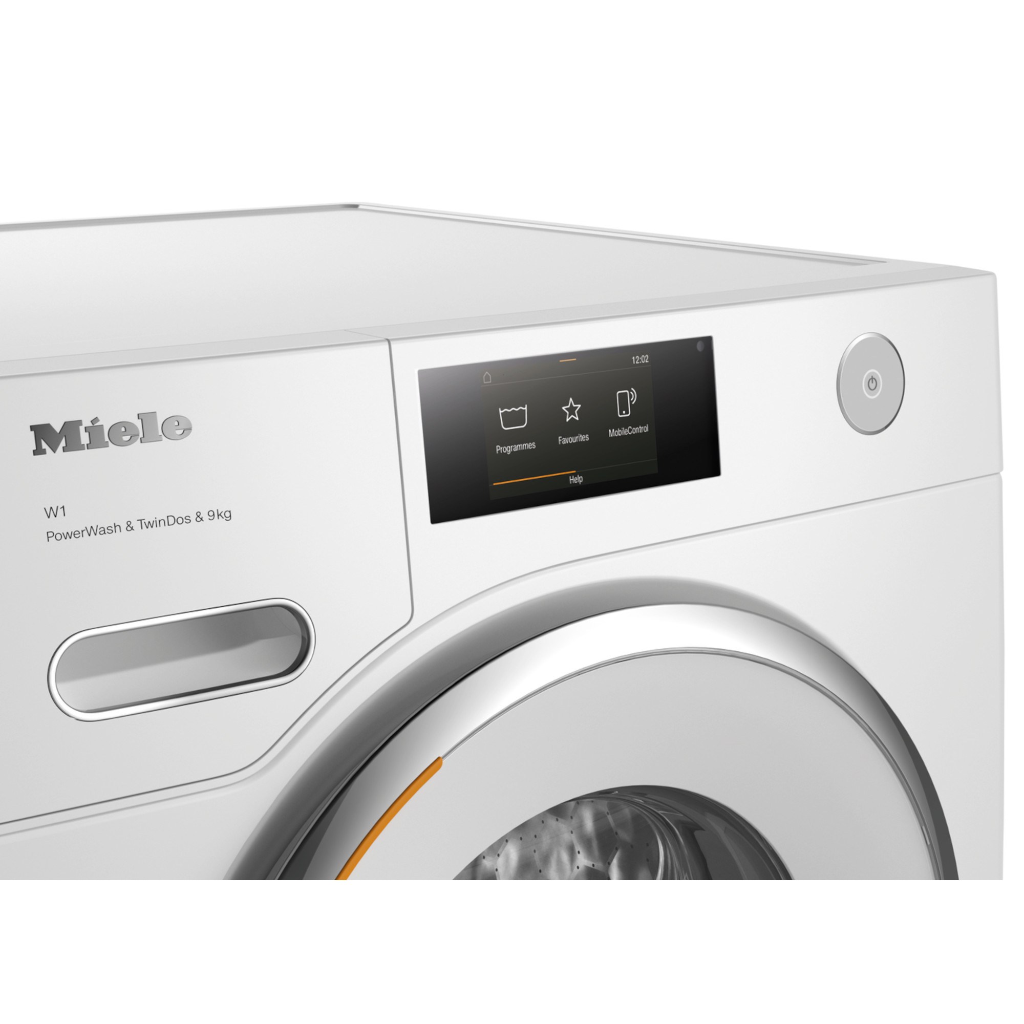 miele wwr860wps twindos 9kg 1600rpm washing machine white Miele WWR860WPS TwinDos 9kg 1600rpm Washing Machine - White