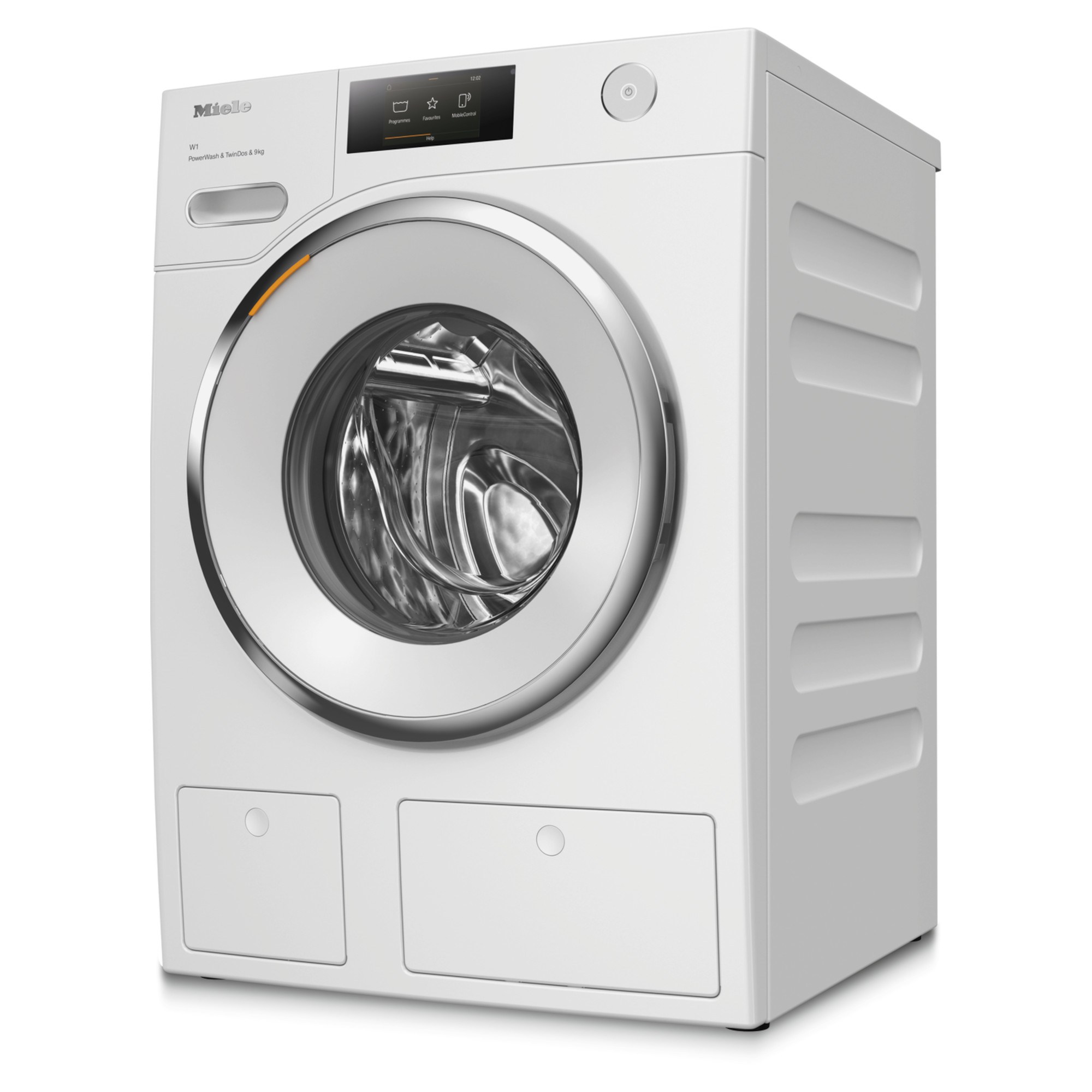 miele wwr860wps twindos 9kg 1600rpm washing machine white Miele WWR860WPS TwinDos 9kg 1600rpm Washing Machine - White