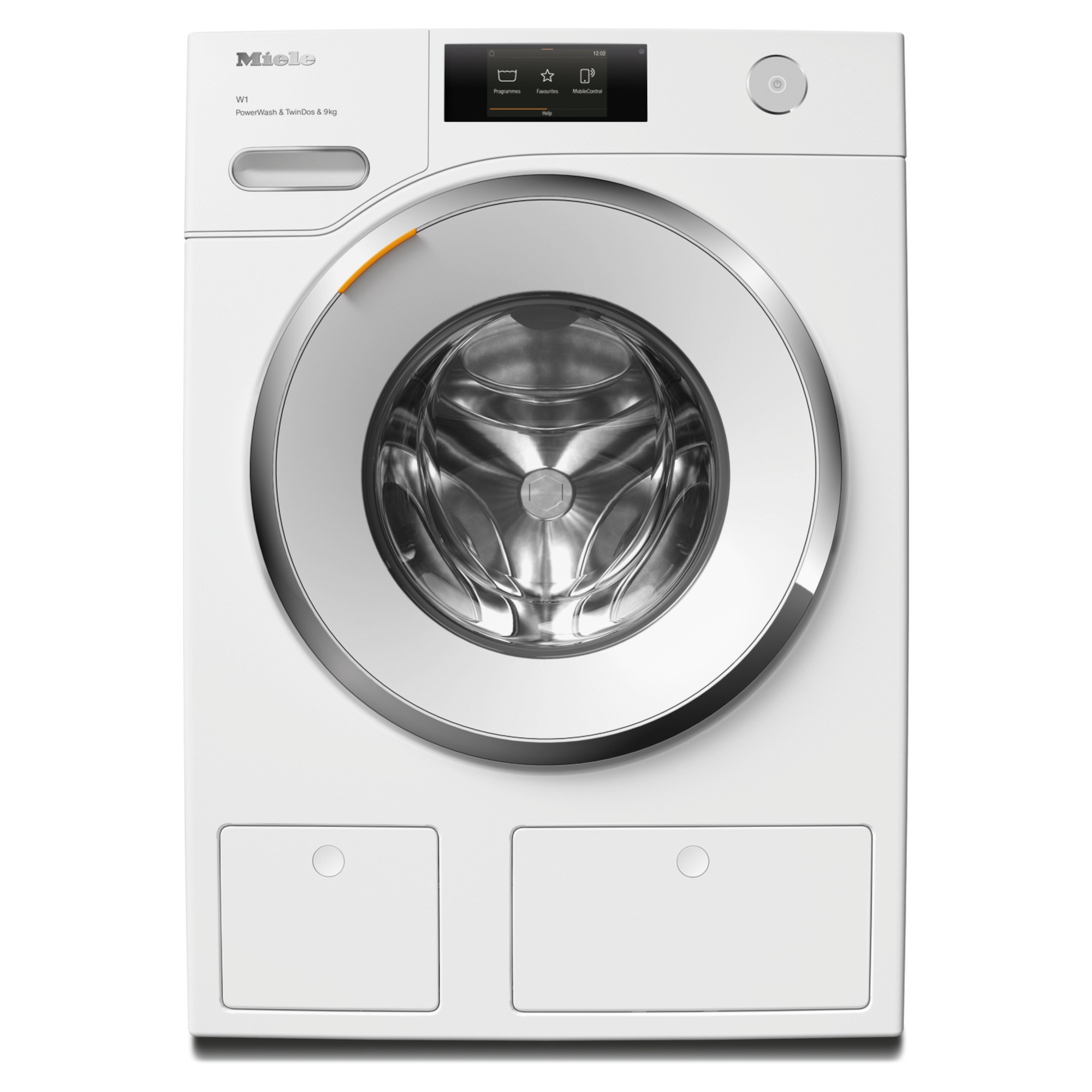 miele wwr860wps twindos 9kg 1600rpm washing machine white Miele WWR860WPS TwinDos 9kg 1600rpm Washing Machine - White
