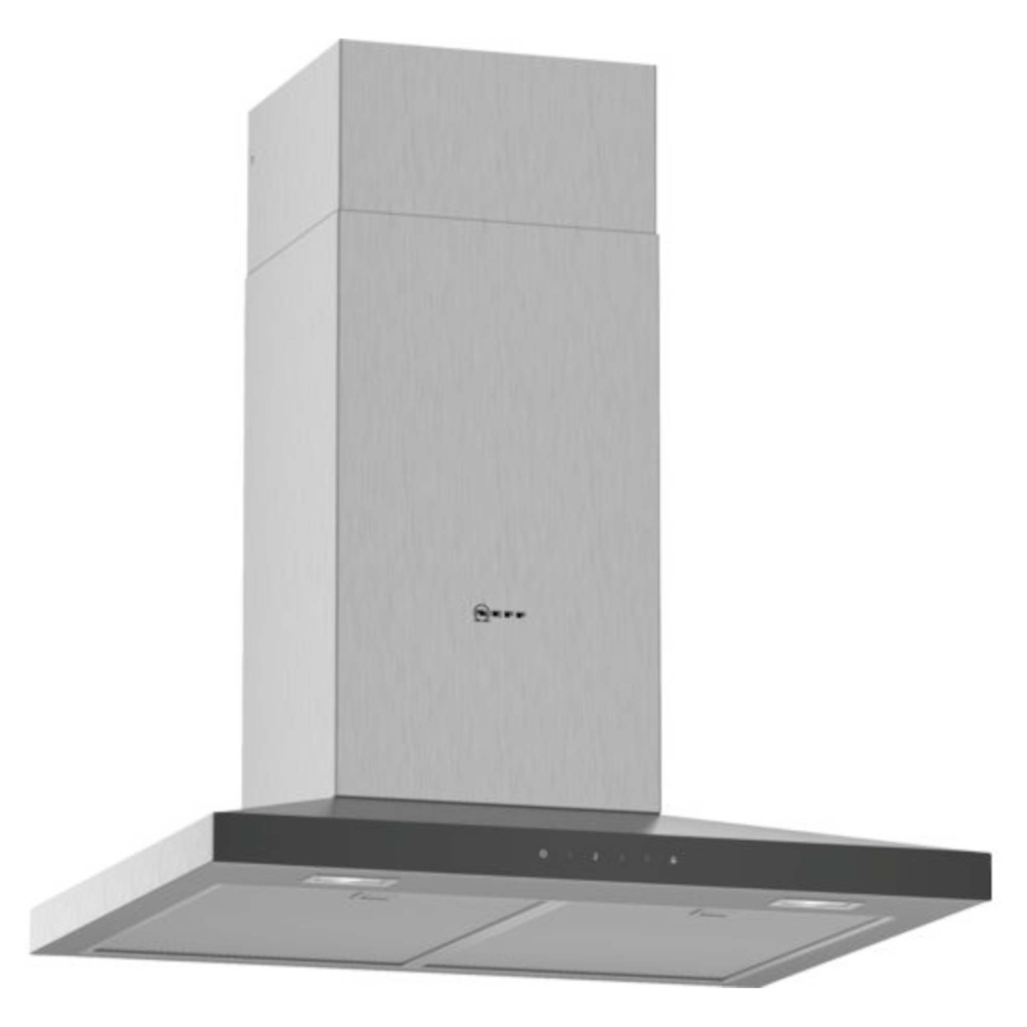 neff d64qfm1n0b 600mm cooker hood stainless steel Neff D64QFM1N0B 600mm Cooker Hood - Stainless Steel