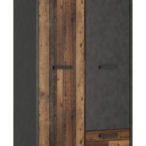 Nubi 2 Door 2 Drawer Wardrobe