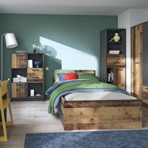 Nubi 3 Door 2 Drawer Wardrobe