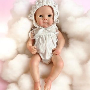 Olivia – Full Body Silicone Reborn Baby Doll | Realistic Newborn Girl
