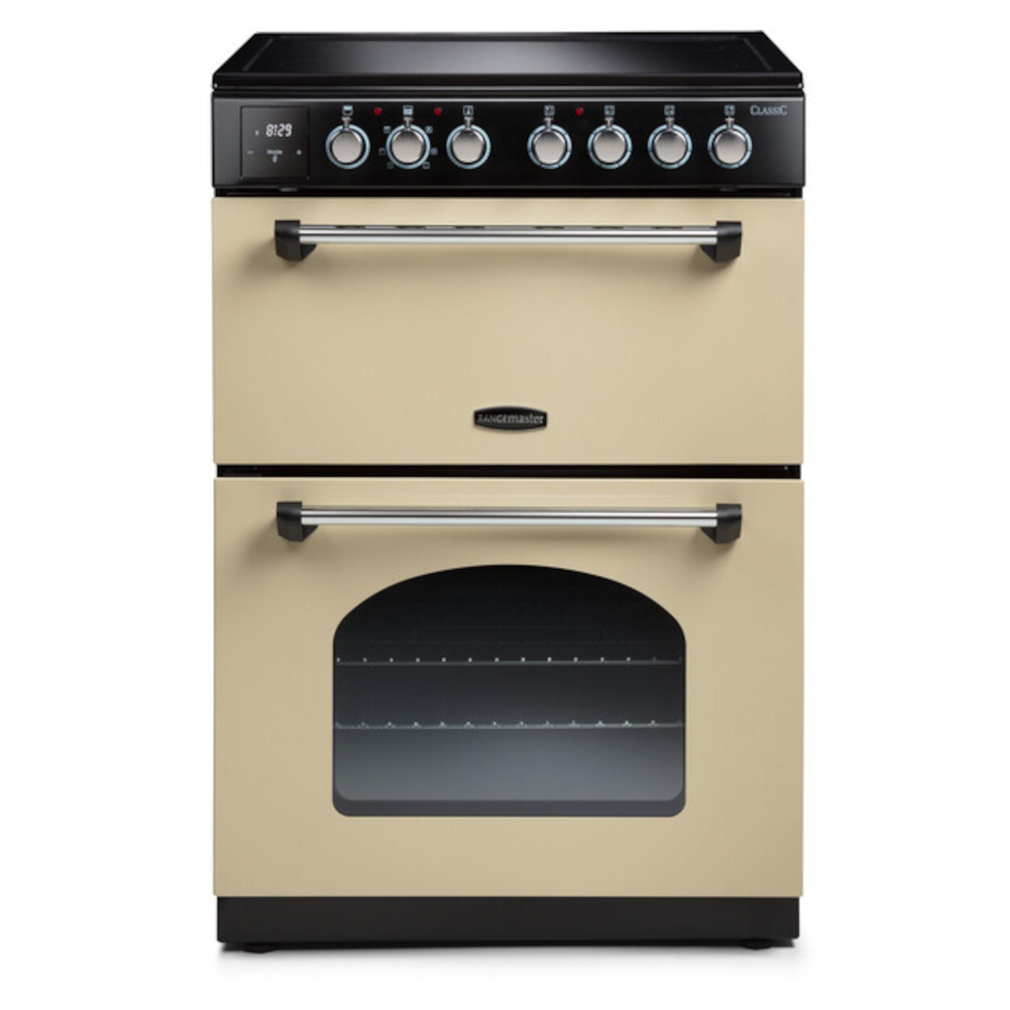 rangemaster classic cla60eccr/c ceramic hob cooker cream Rangemaster Classic CLA60ECCR/C Ceramic Hob Cooker - Cream