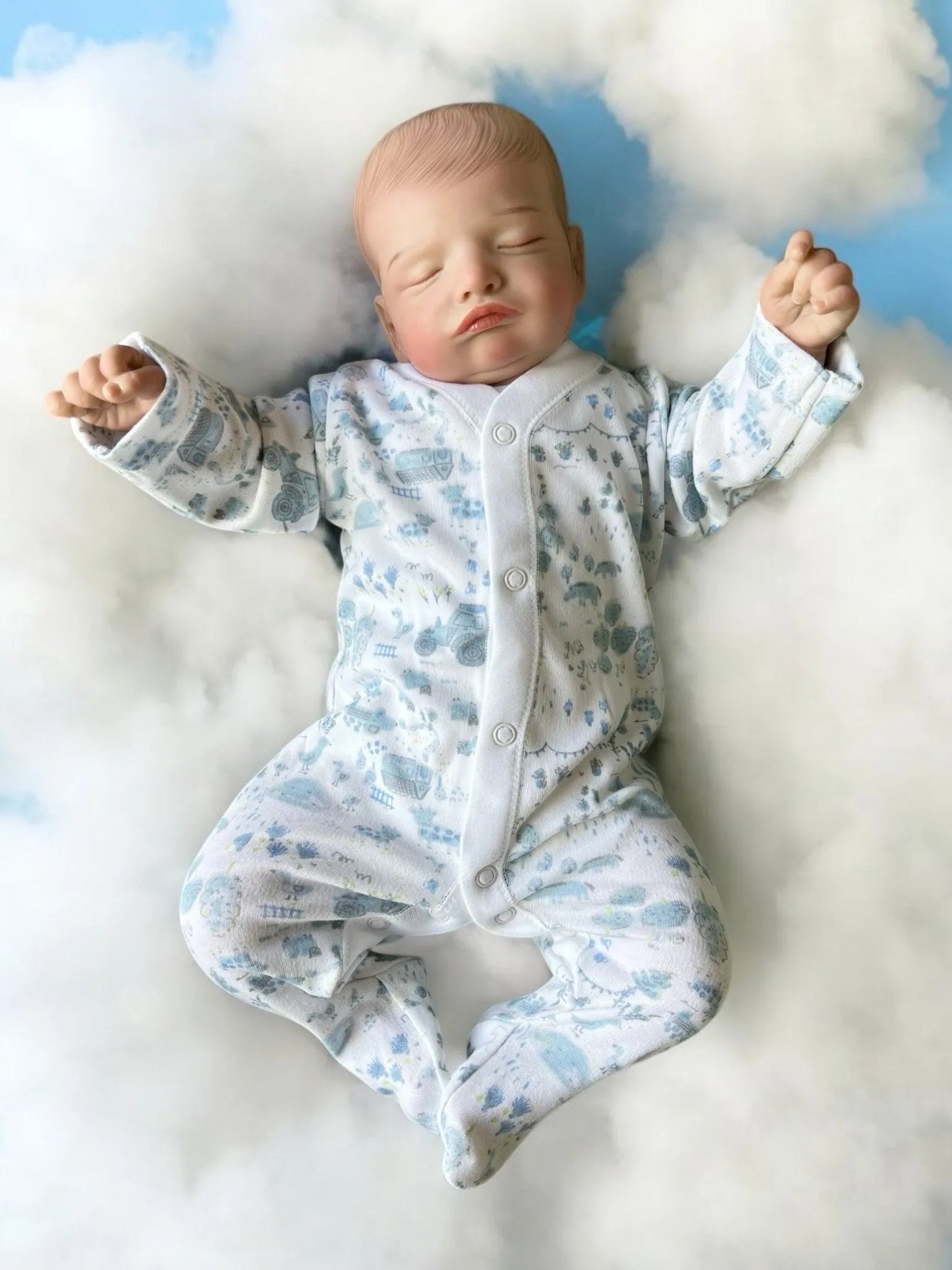 rio – sleeping baby boy reborn doll Rio – Sleeping Baby Boy Reborn Doll