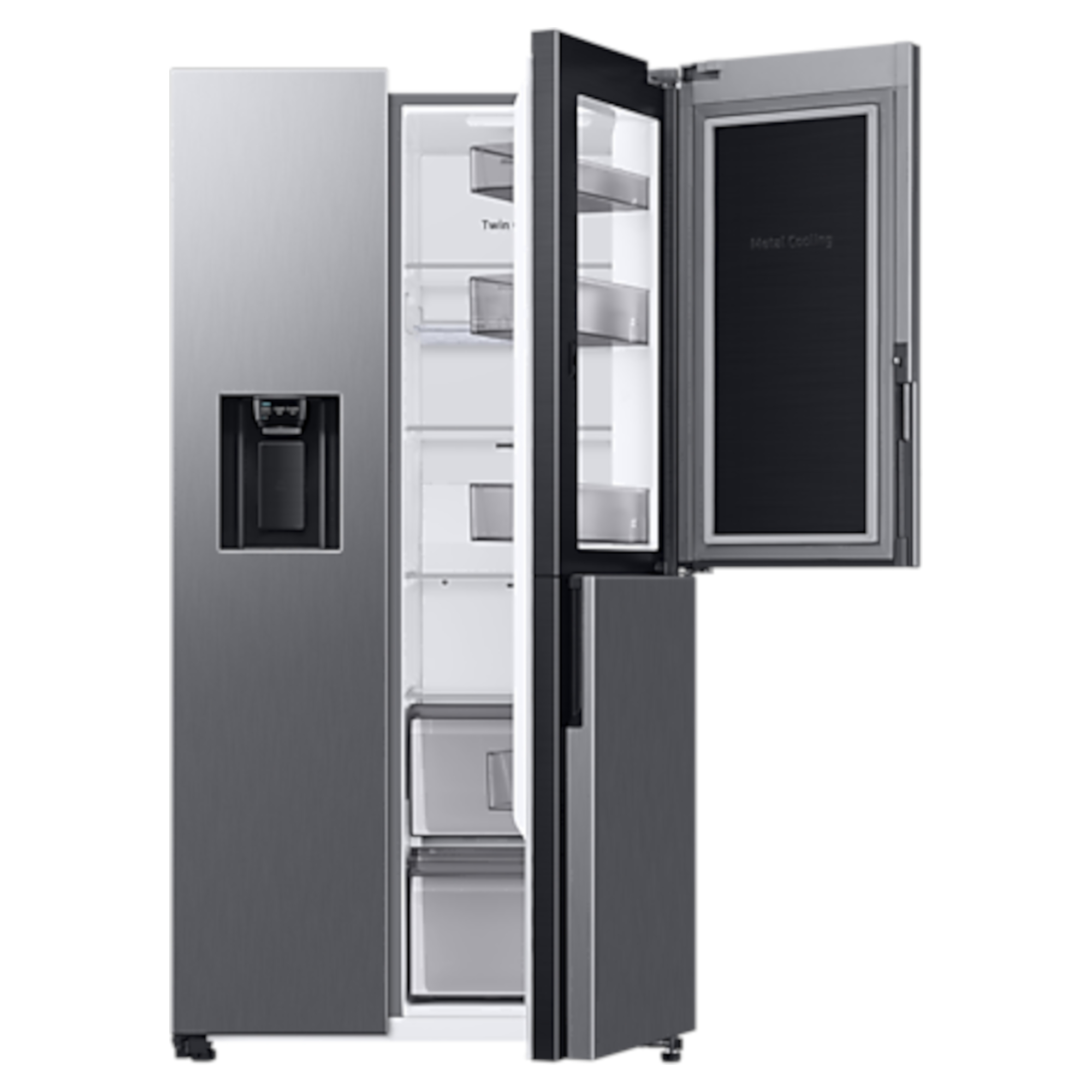samsung rh68b8830s9 627l american fridge freezer with showcase door Samsung RH68B8830S9 627L American Fridge Freezer with Showcase Door