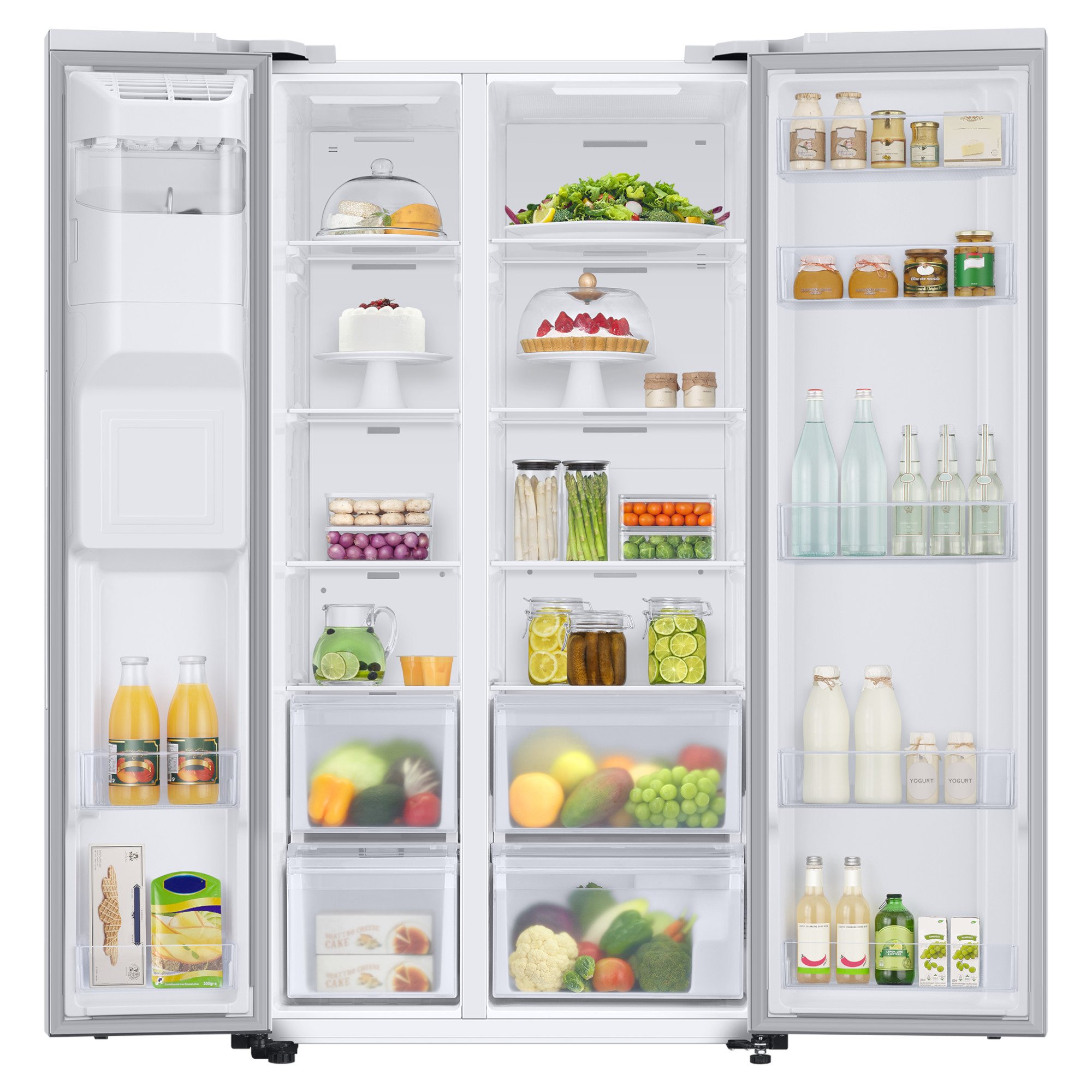 samsung rs67a8810ww fridge freezer water & ice dispenser Samsung RS67A8810WW Fridge Freezer - Water & Ice Dispenser