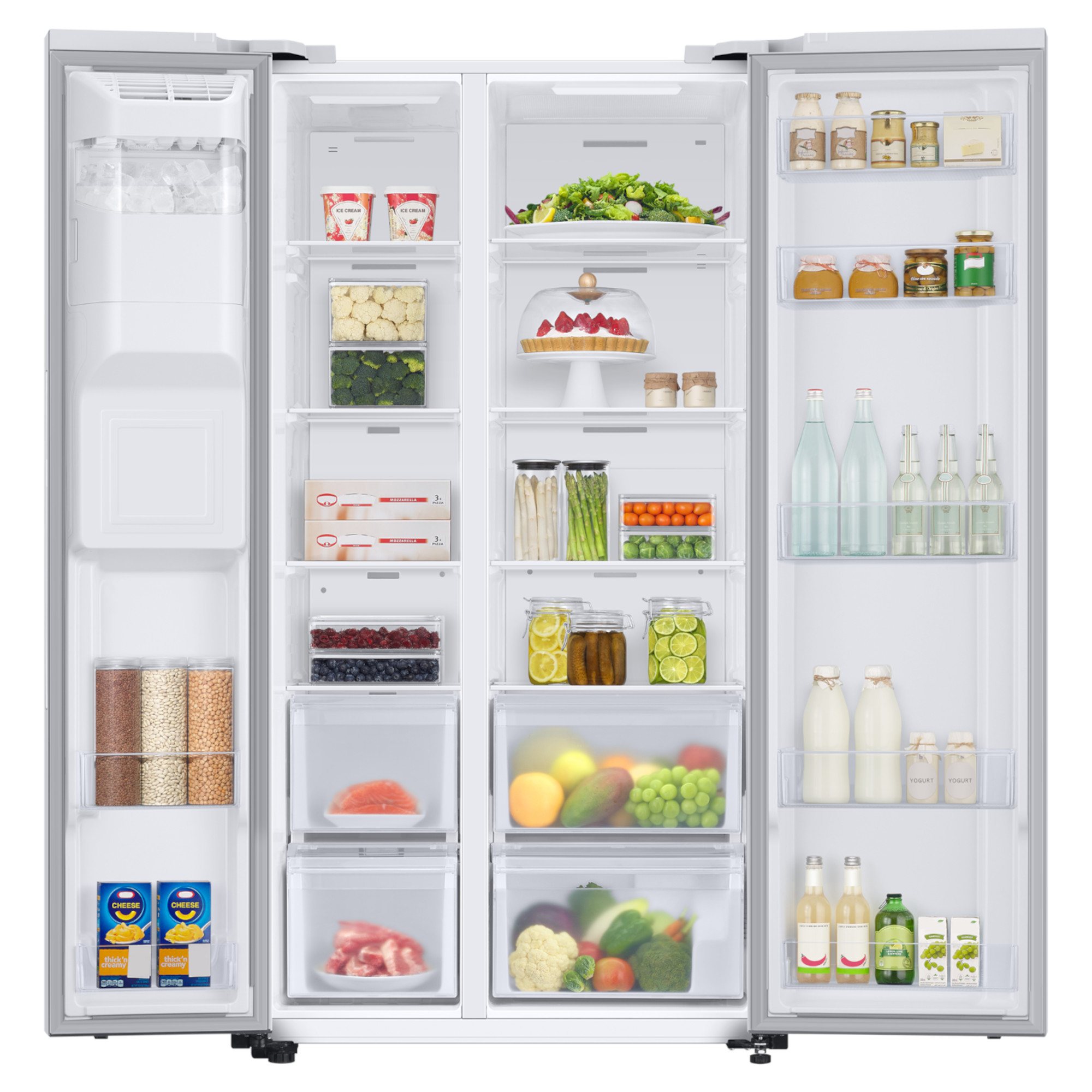 samsung rs67a8810ww fridge freezer water & ice dispenser Samsung RS67A8810WW Fridge Freezer - Water & Ice Dispenser