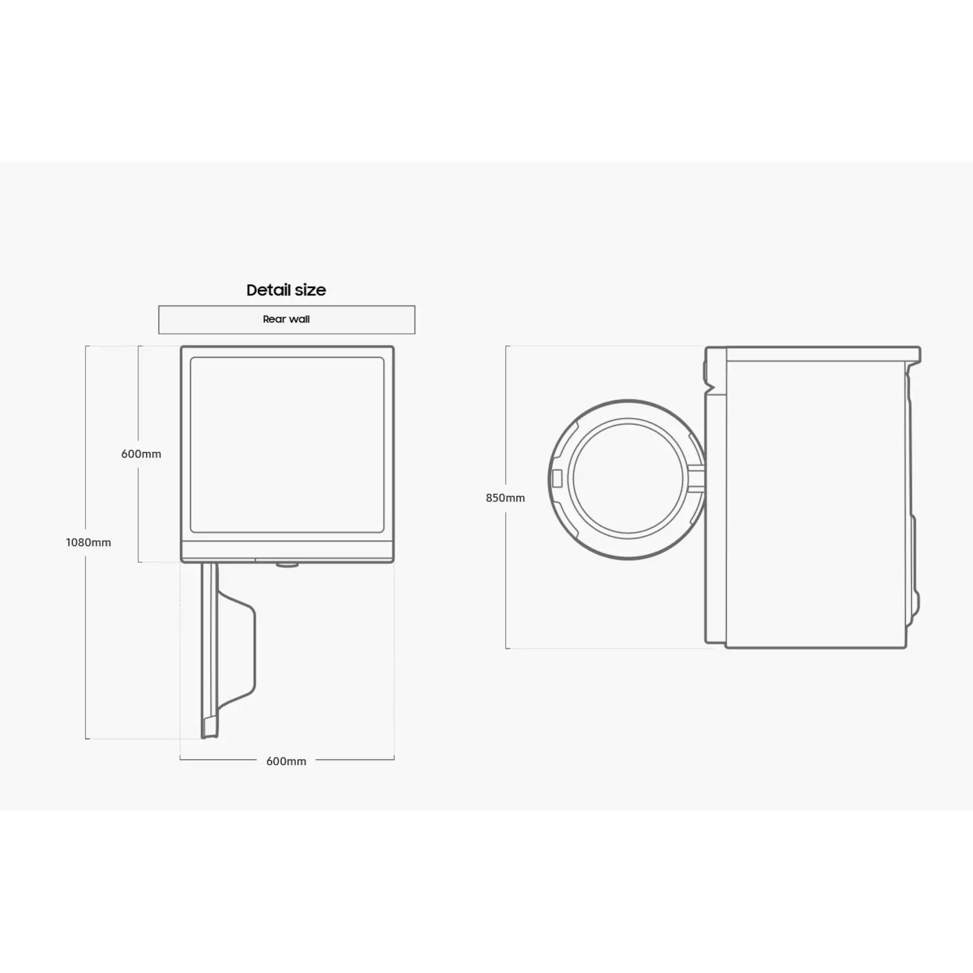 samsung series 5+ ww11bb504daws1 bespoke ai 11kg washing machine Samsung Series 5+ WW11BB504DAWS1 Bespoke AI 11kg Washing Machine