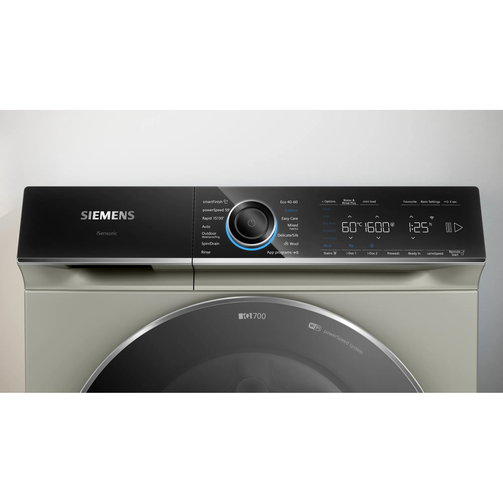 siemens iq700 wg56b2atgb 10kg 1600rpm washing machine 0 silver inox Siemens iQ700 WG56B2ATGB 10kg 1600rpm Washing Machine 0 Silver Inox