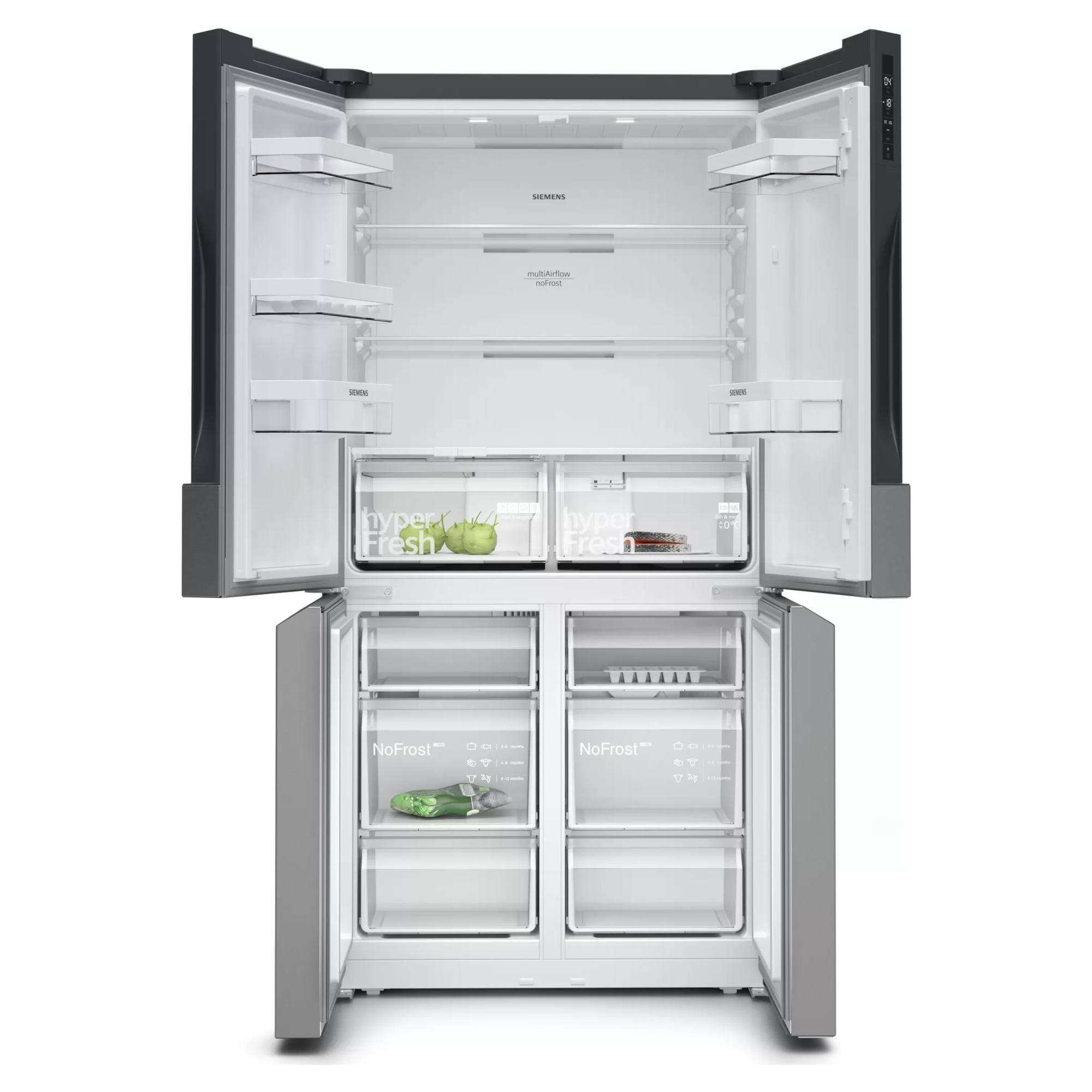 siemens kf96nvpeag 605l american fridge freezer frost free in s/steel Siemens KF96NVPEAG 605L American Fridge Freezer Frost Free in S/Steel