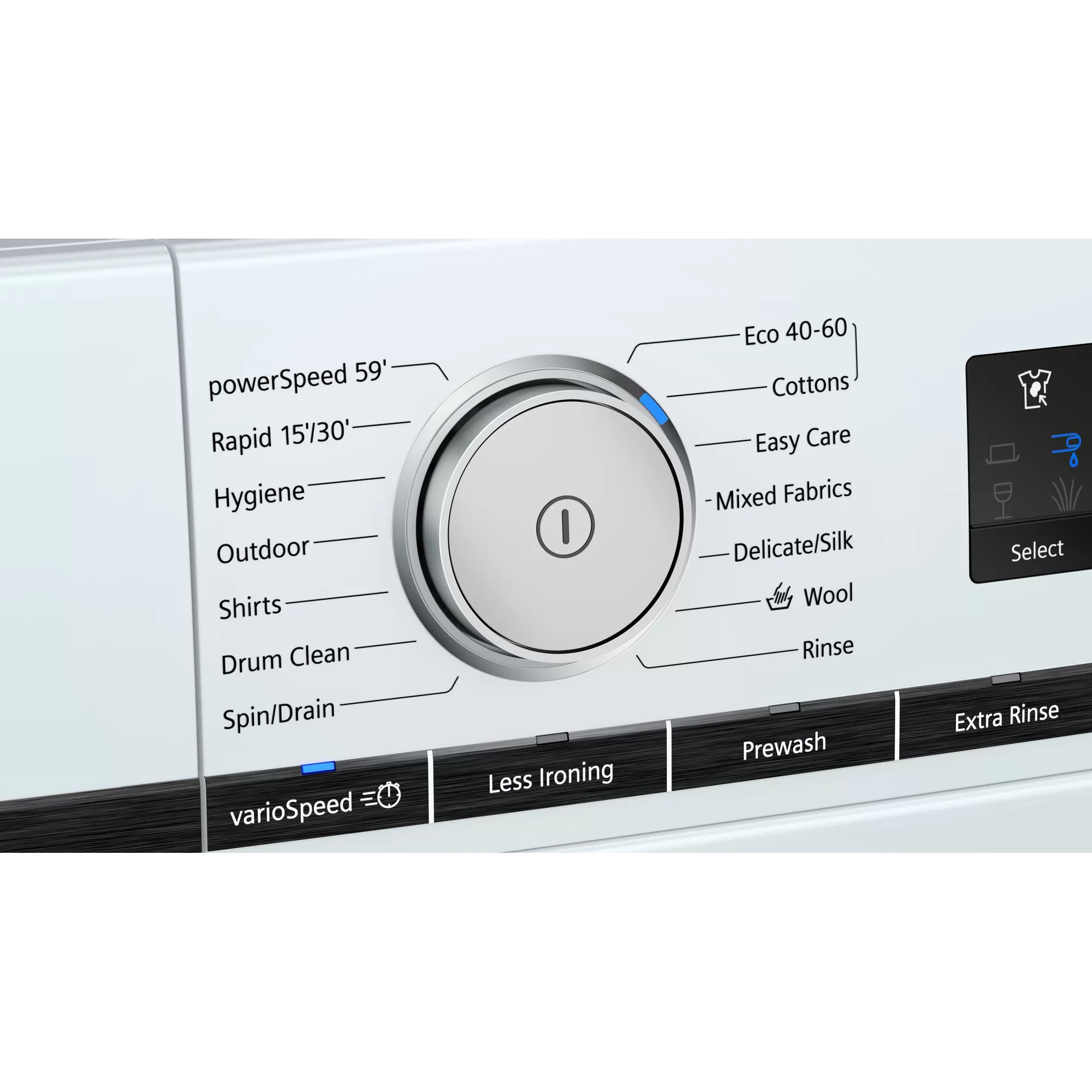 siemens wm14vmh4gb 1400rpm 9kg washing machine white Siemens WM14VMH4GB 1400rpm 9kg Washing Machine - White