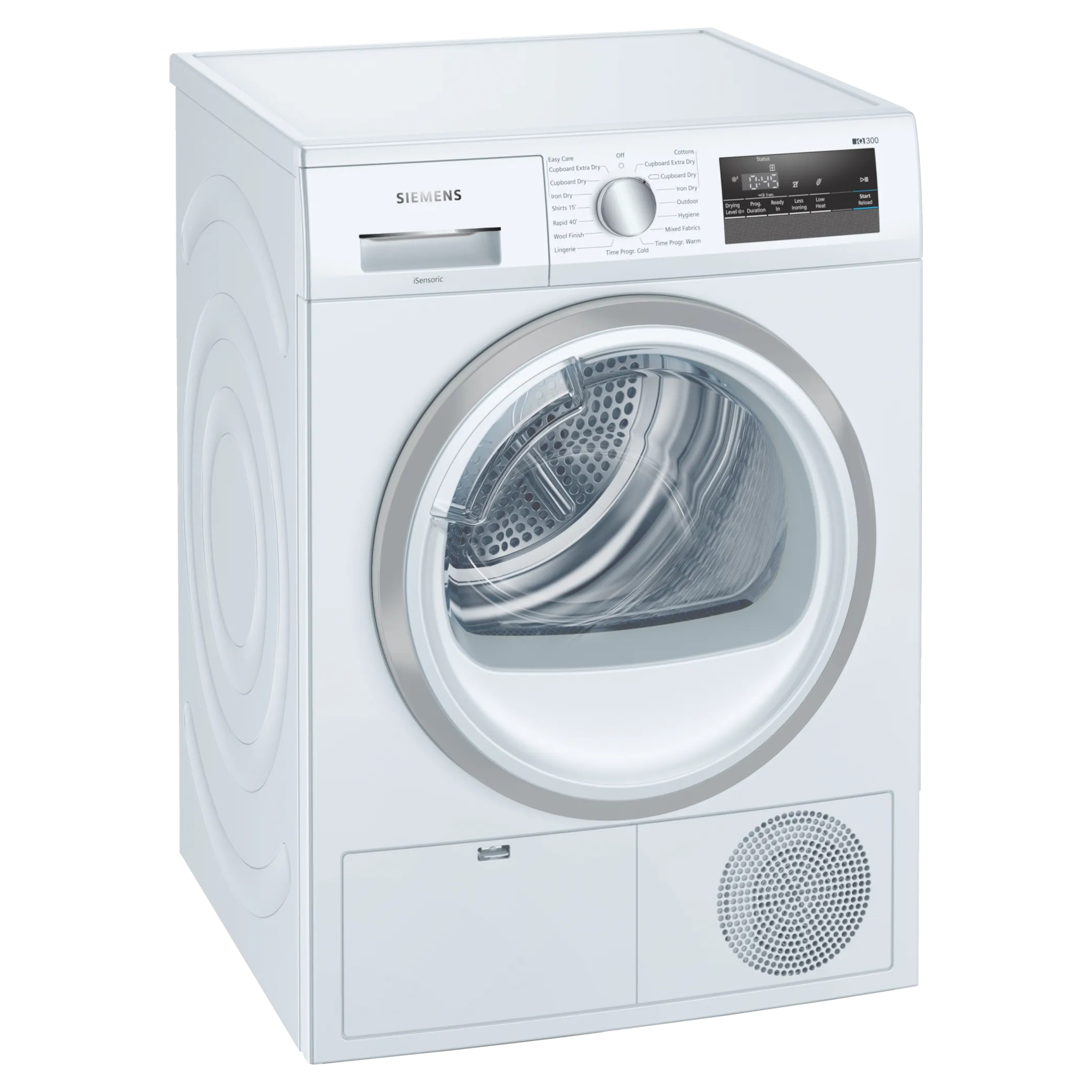 siemens wt45n202gb 8kg condenser tumble dryer sensor led & delay Siemens WT45N202GB 8kg Condenser Tumble Dryer Sensor LED & Delay
