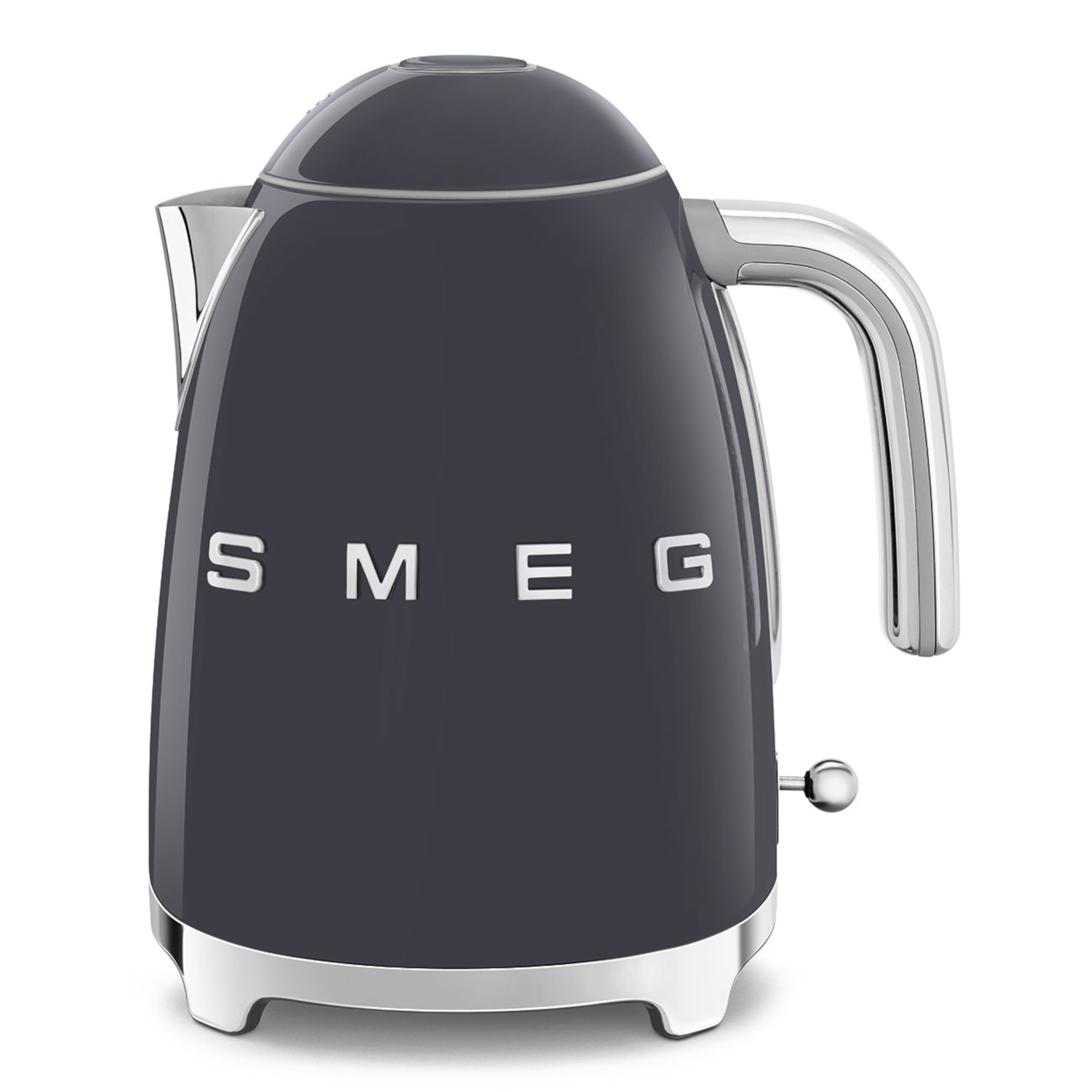 smeg klf03gruk retro jug kettle with 1.7l capacity and 3000w power in grey Smeg KLF03GRUK Retro Jug Kettle with 1.7L Capacity and 3000W Power in Grey