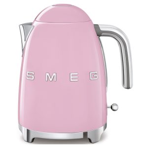 Smeg KLF03PKUK Retro Jug Kettle with 1.7L Capacity and 3000W Power in Pink