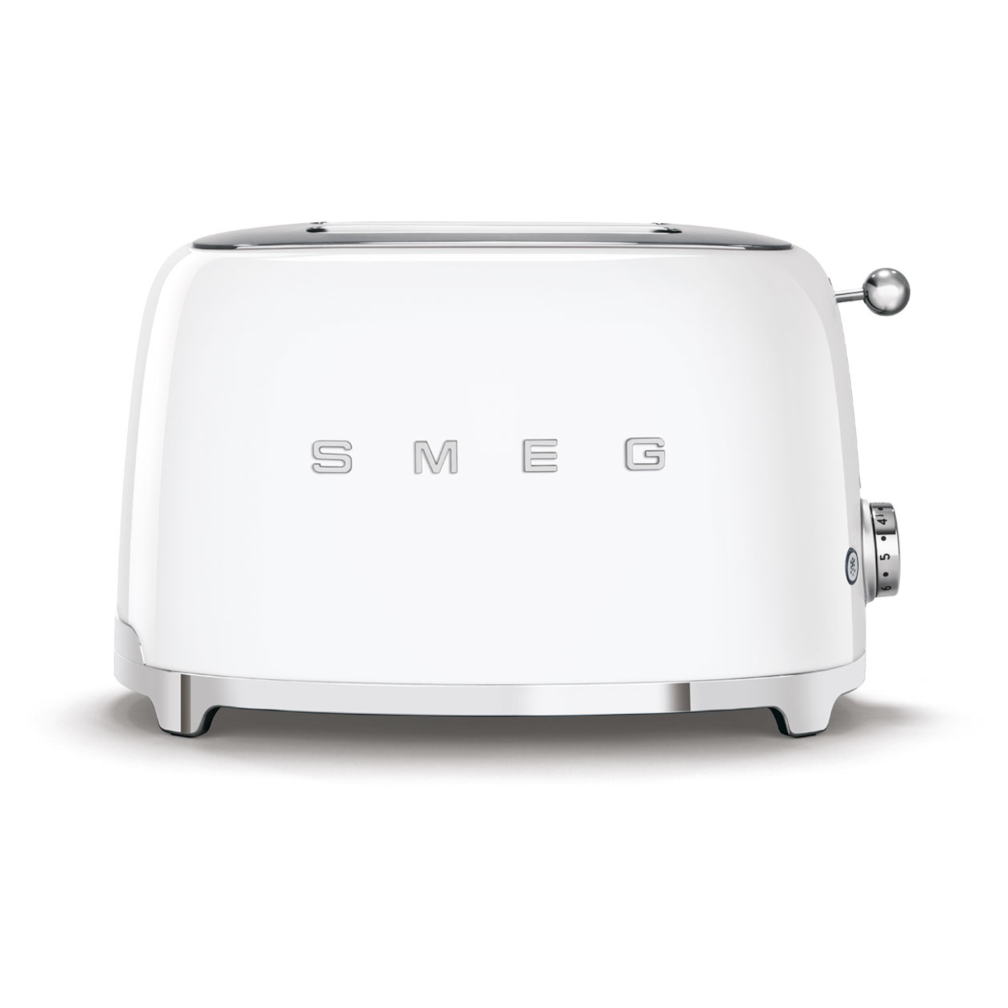 smeg tsf01whuk 50's style 2 slice gloss white toaster Smeg TSF01WHUK 50's Style 2 Slice Gloss White Toaster