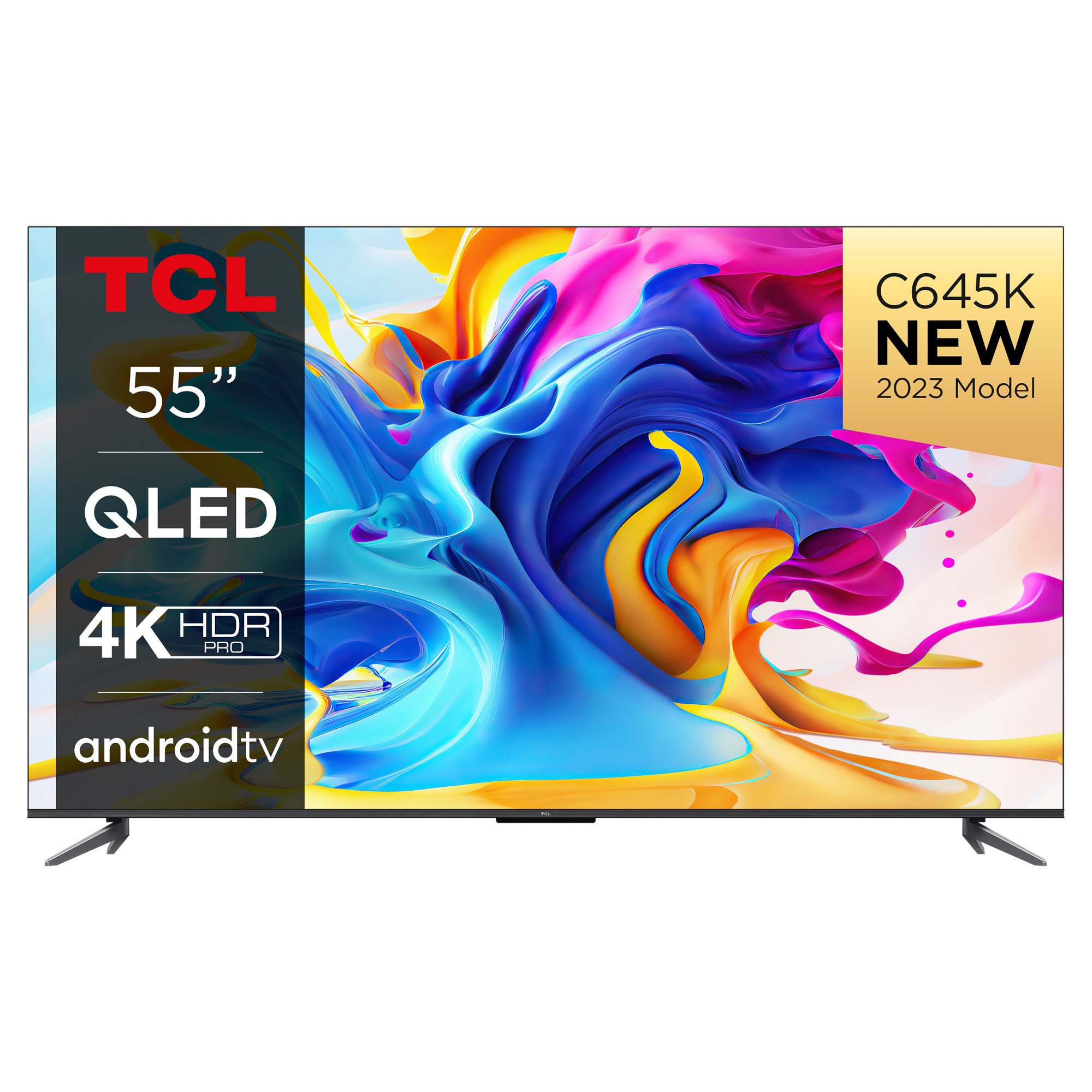 tcl 55c645k 55" 4k ultra hd android smart qled tv with dolby atmos TCL 55C645K 55" 4K Ultra HD Android Smart QLED TV with Dolby Atmos