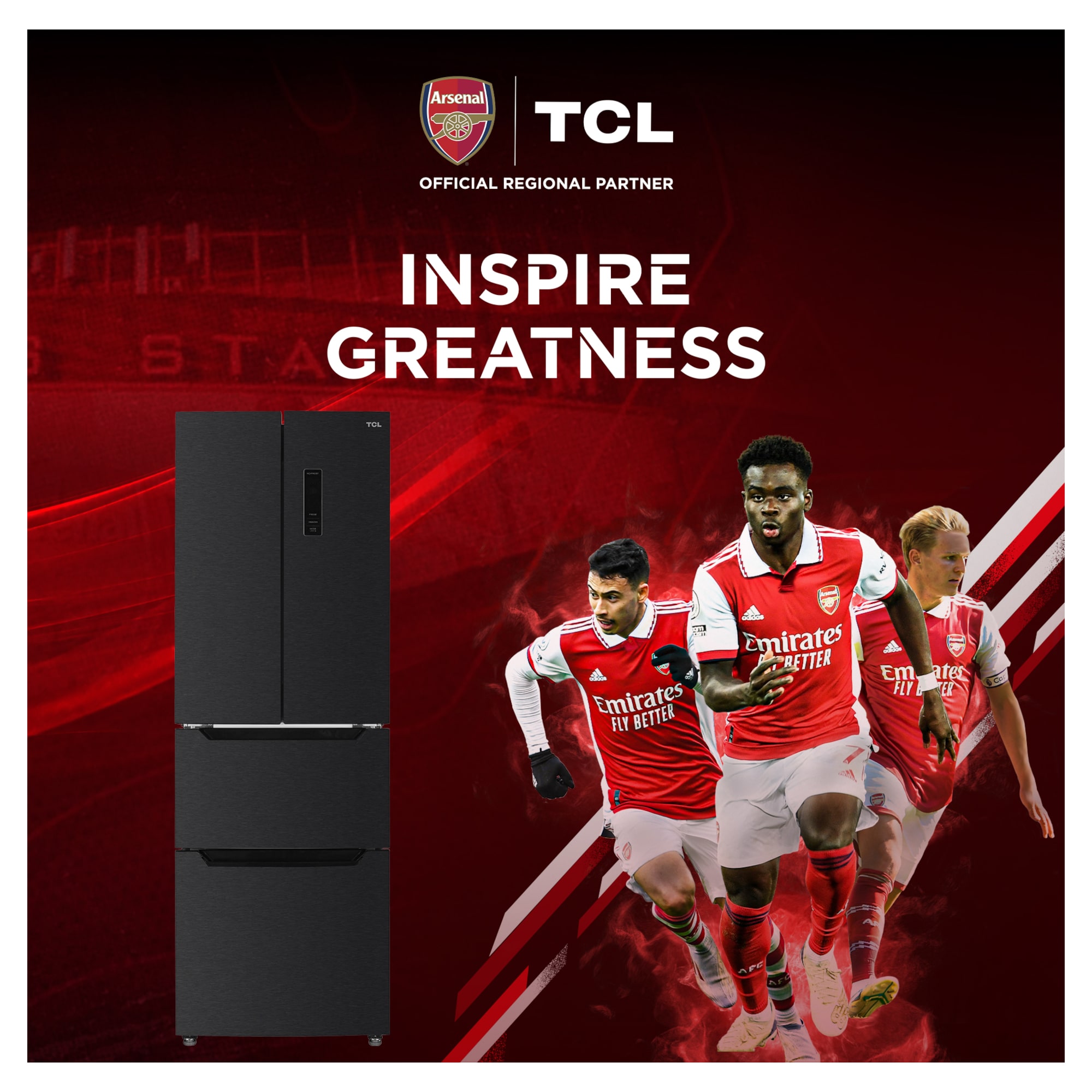 tcl rp320fbe0uk american fridge freezer with total no frost TCL RP320FBE0UK American Fridge Freezer With Total No Frost