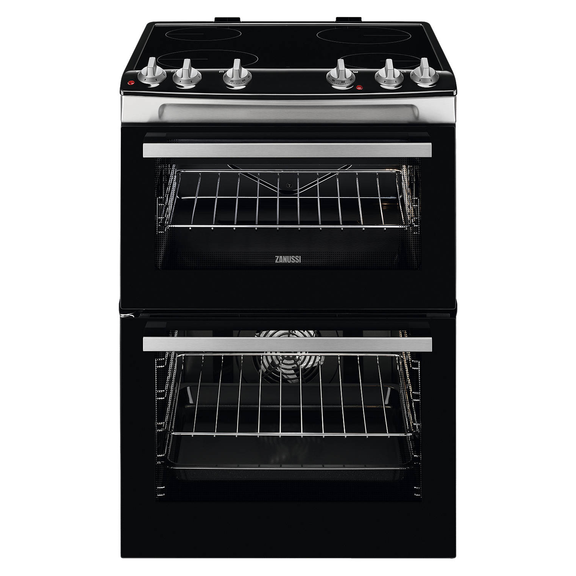zanussi zcv66050xa electric cooker with ceramic hob Zanussi ZCV66050XA Electric Cooker with Ceramic Hob
